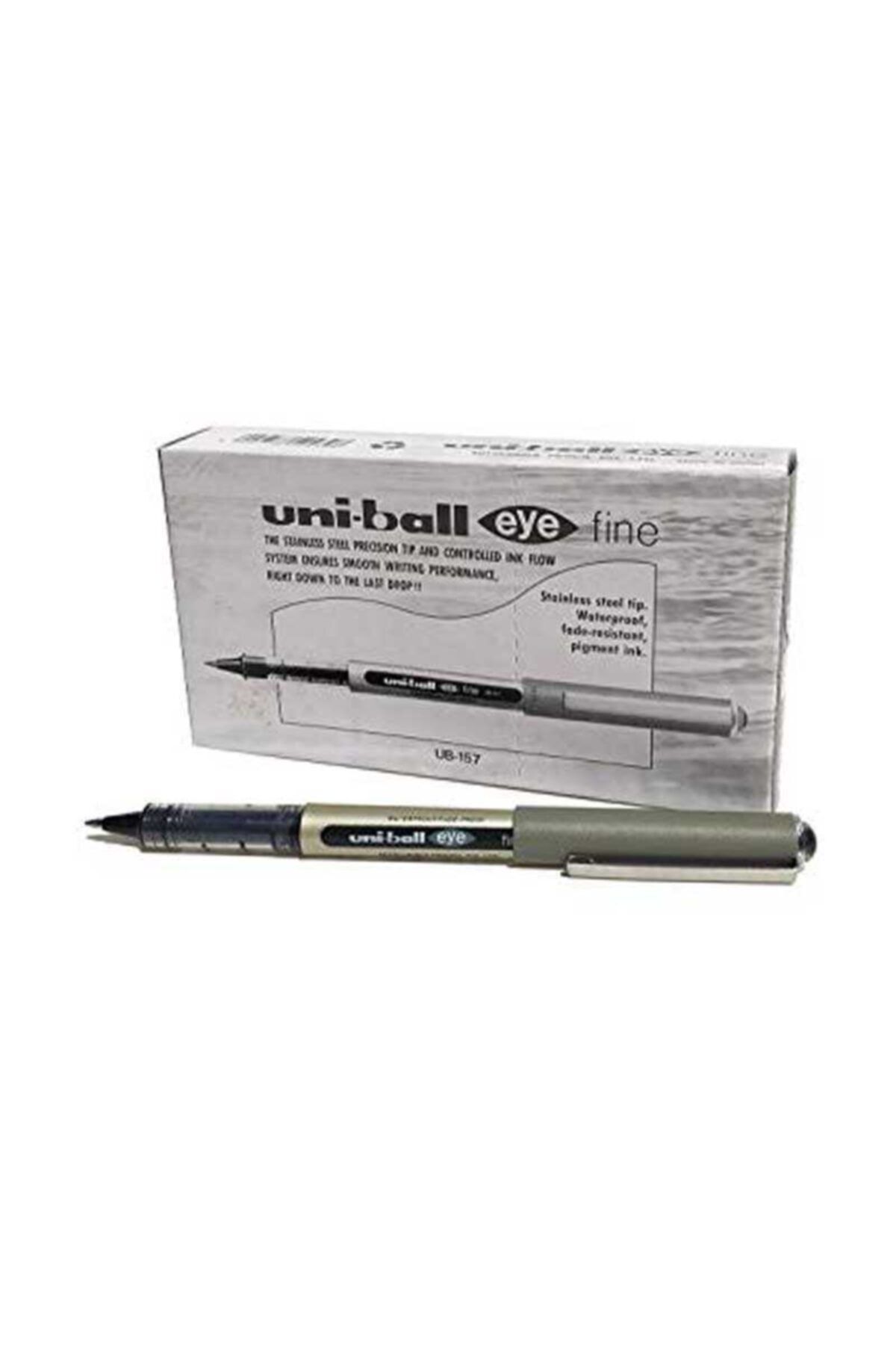 uni-ball Ub-157 Eye Fine Roller Kalem 0.7 Mm Siyah 12'li Paket