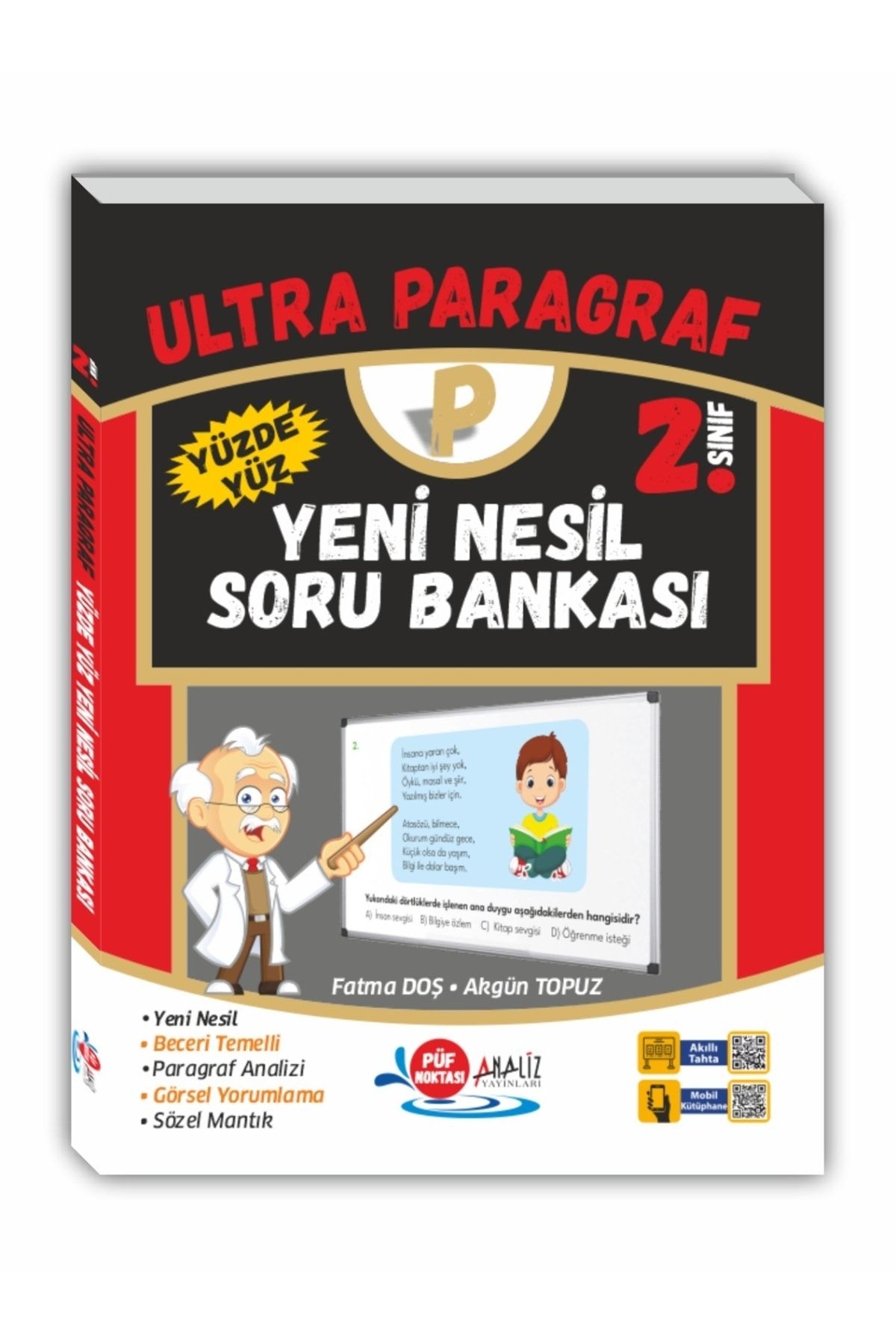 Analiz Yayınları 2.sınıf Ultra Paragraf Yeni Nesil Soru Bankası