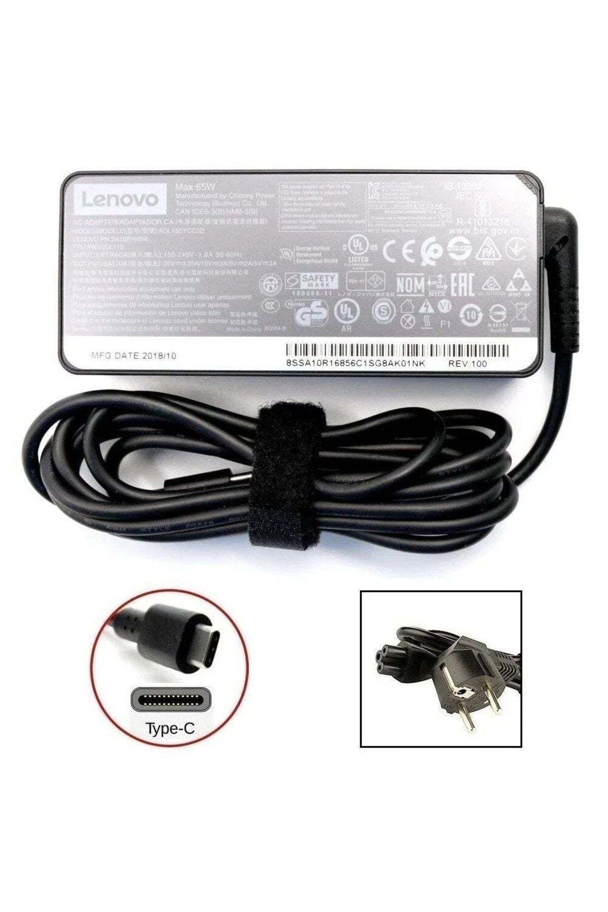 LENOVO Thinkpad X390 20q0000vad 65w Type-c Uyumlu Adaptörü