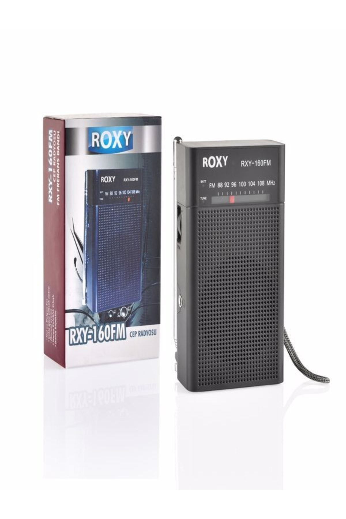 Roxy Rxy-160fm Cep Radyosu - Deprem Çantasına Uygun Taşınabilir Radyo