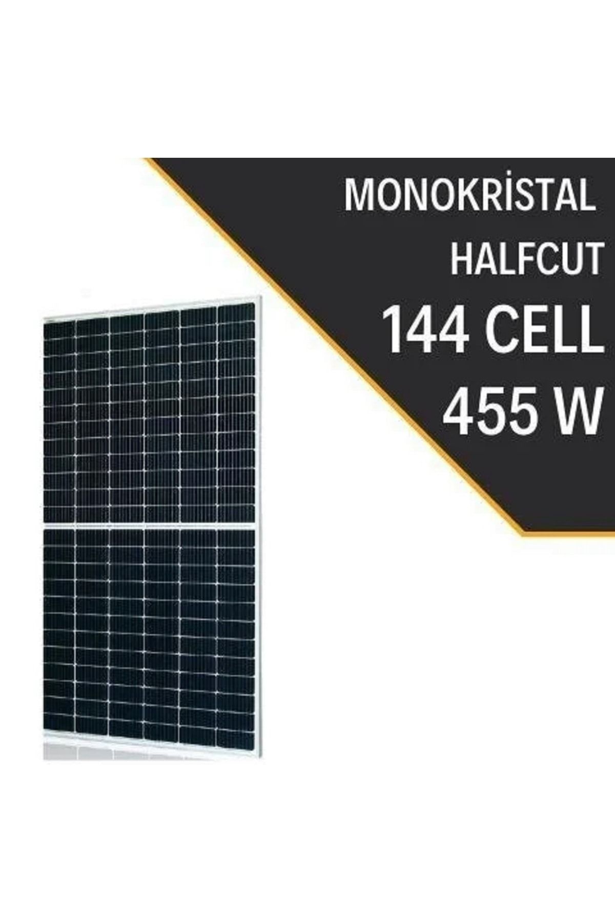 Lexron 455 Watt Half Cut Monokristal Güneş Paneli