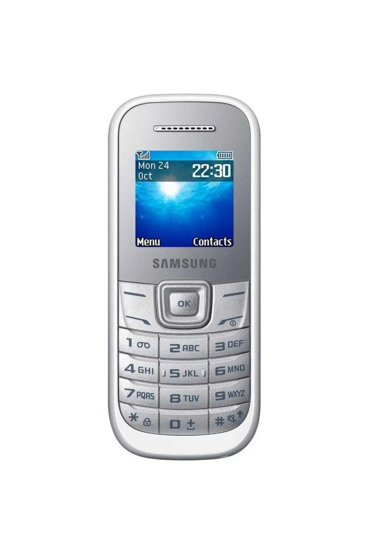 Sinada Samsung E1205 Beyaz Kamerasız Cep Telefonu (RESMİ BTK KAYITLI)(2G VEYA 3G İLE KULLANABİLİRSİNİZ)