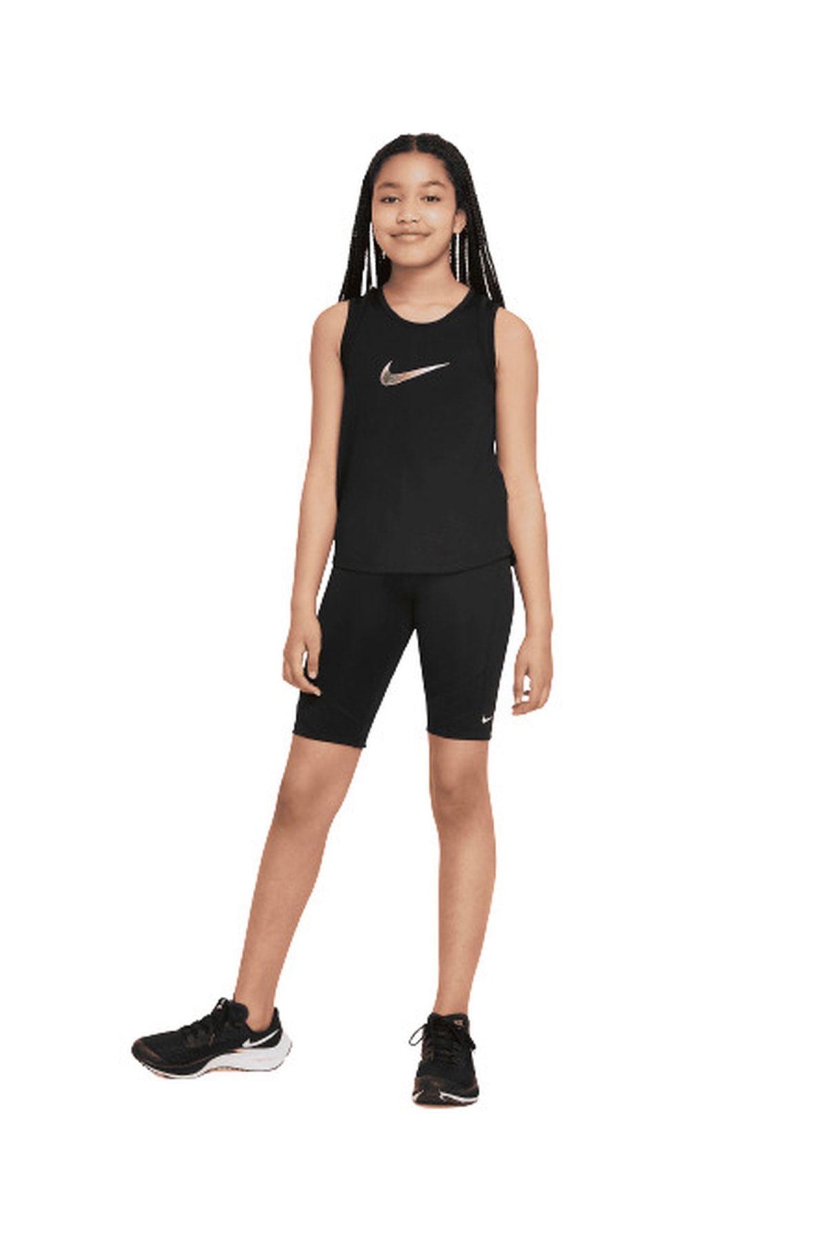 Nike Dri-fit One Bike (girls') Çocuk Spor Şort Dd8016-010