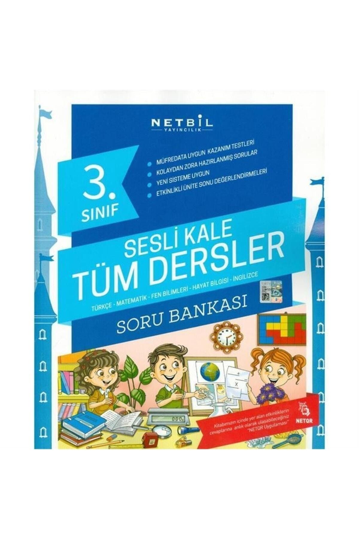 Netbil Yayınları Netbil 3. Sınıf Sesli Kale Tüm Dersler Soru Bankası