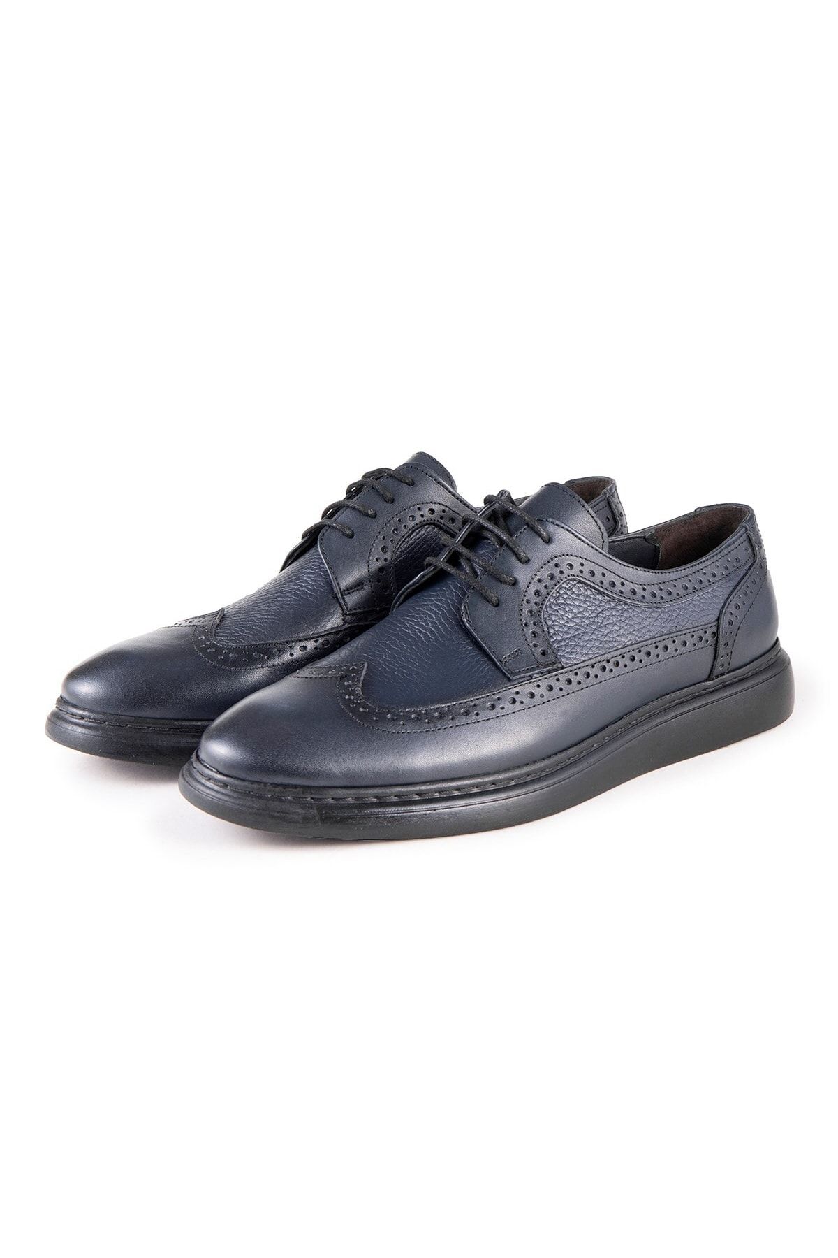Ducavelli Lusso Hakiki Deri Erkek Günlük Klasik Ayakkabı, Hakiki Deri Klasik Ayakkabı, Derby Klasik