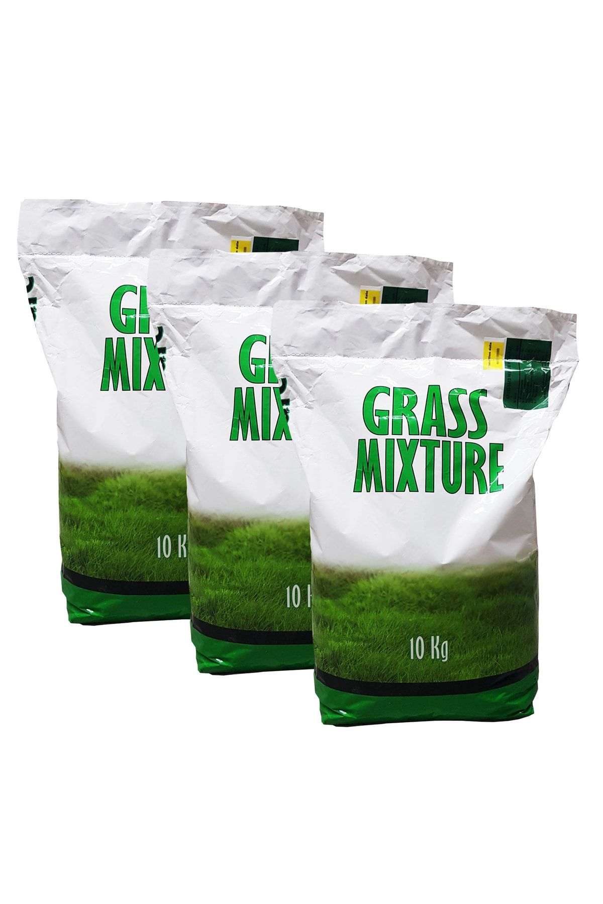 GRASS MIXTURE 30 Kg. Çim Tohumu 6m Grass Mixture 3 Çuval Ithal Karışım Çim Tohumu Özel Tohum