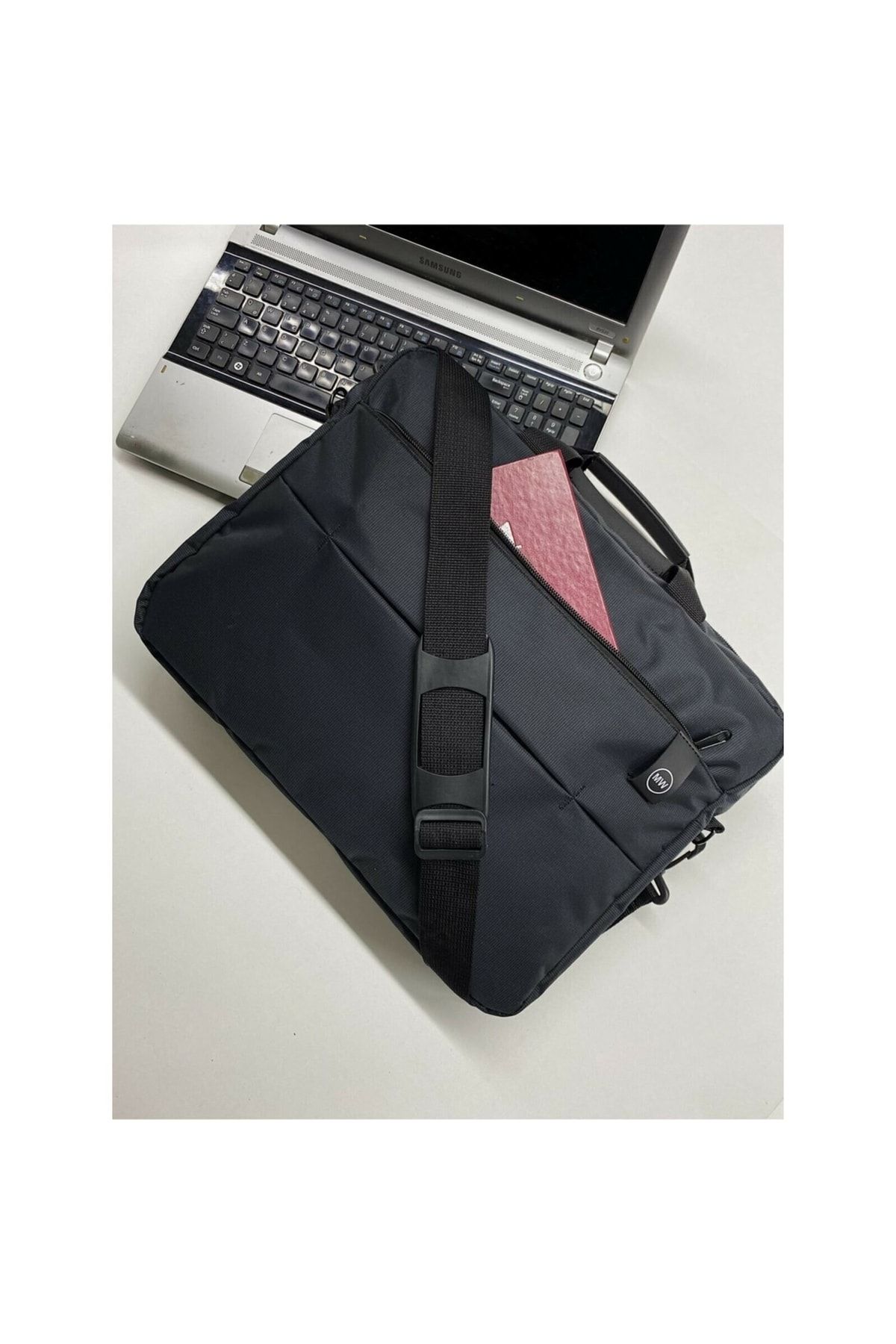 Moda West Serisi 15.6" Inç Siyah Evrak Bilgisayar Notebook Laptop Çantası
