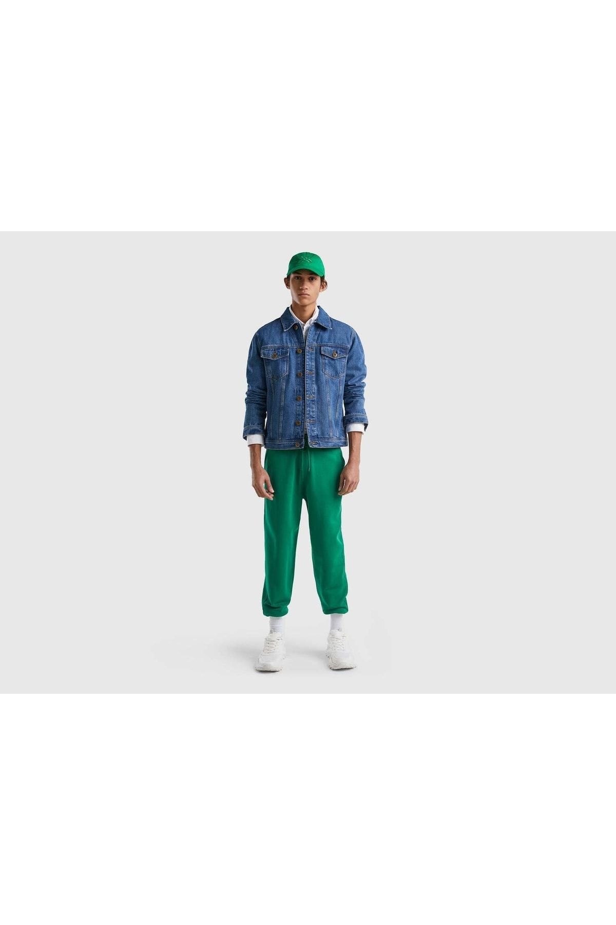United Colors of Benetton Erkek Ördek Başı Basic Eşofman Altı