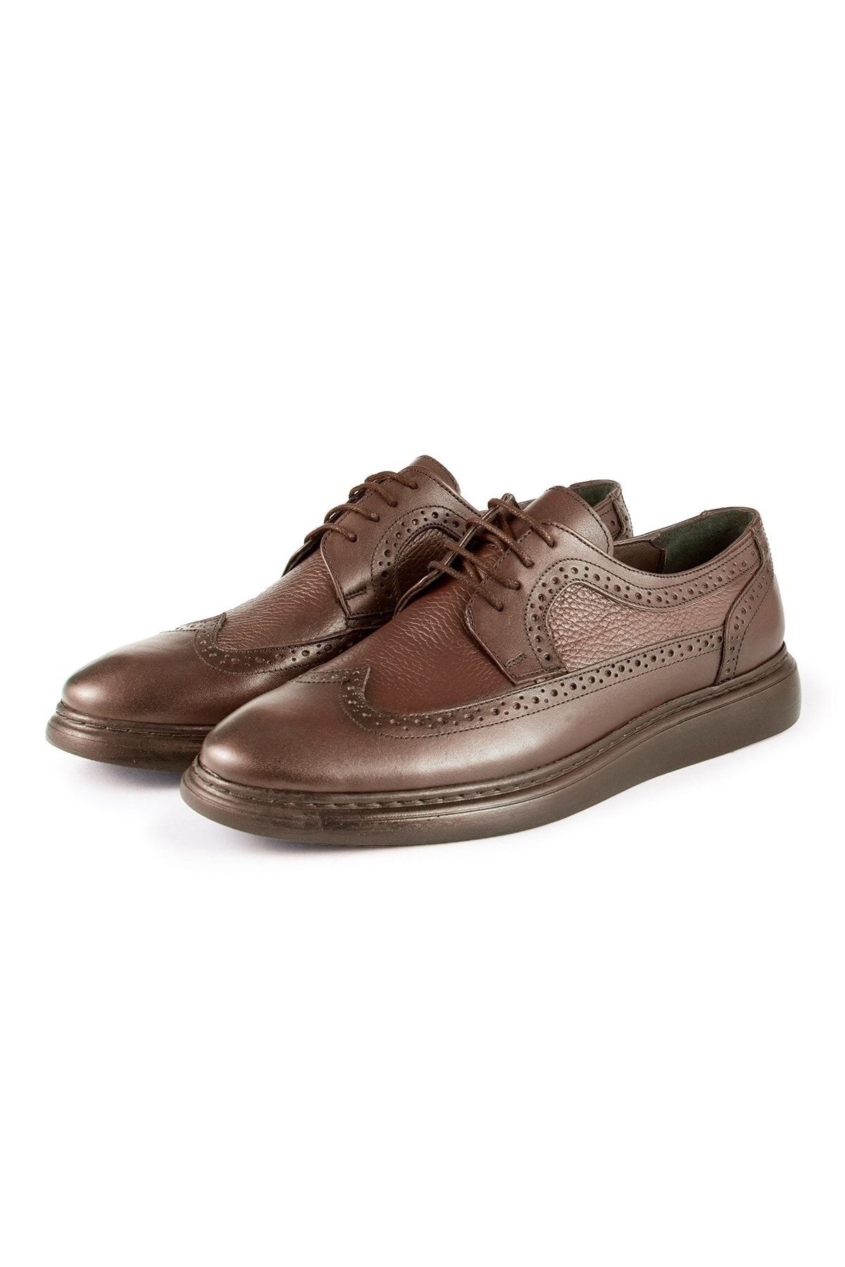 Ducavelli Lusso Hakiki Deri Erkek Günlük Klasik Ayakkabı, Hakiki Deri Klasik Ayakkabı, Derby Klasik