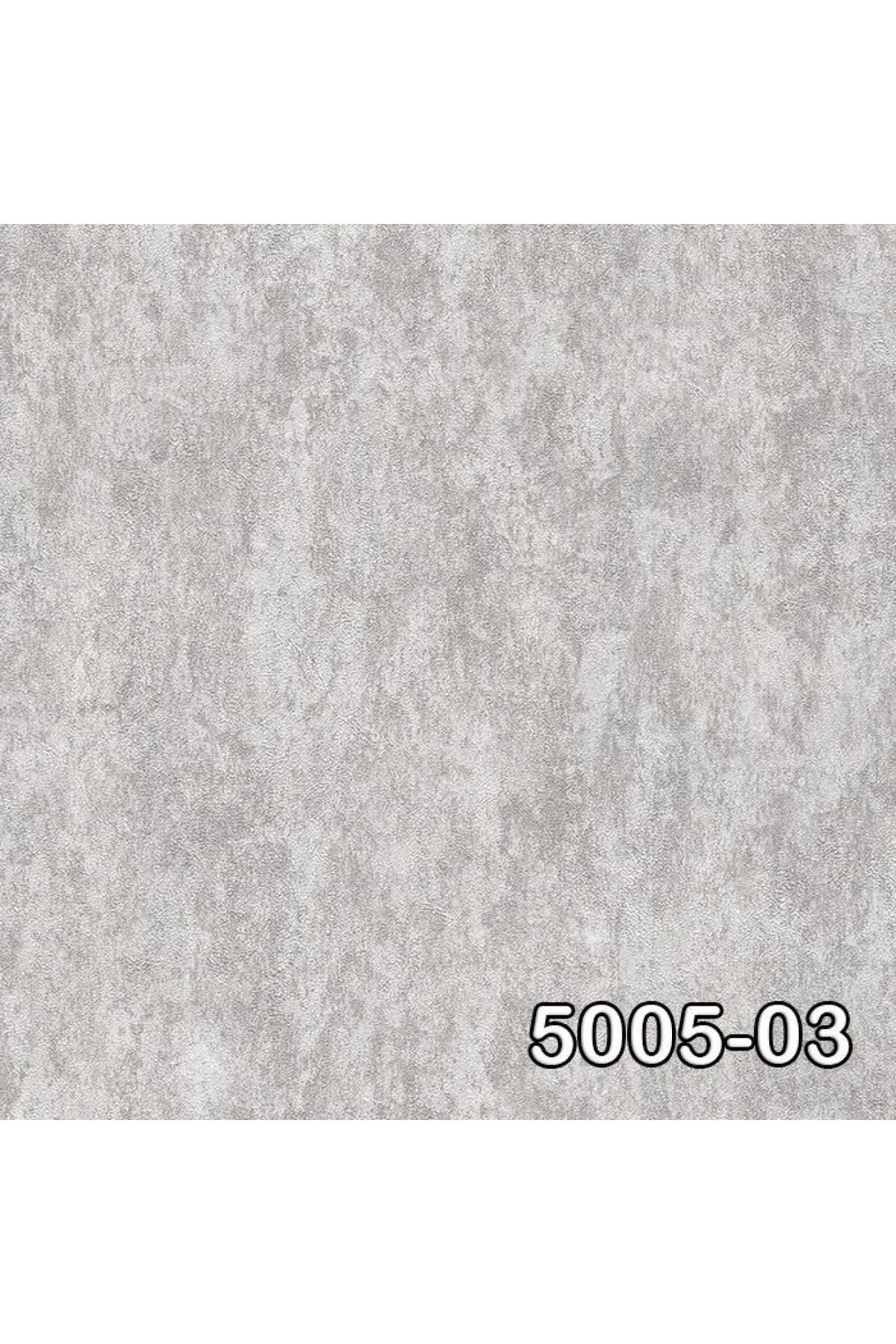 Decowall Decoparati Düz Desenli Gri Retro Duvar Kağıdı 5005-03