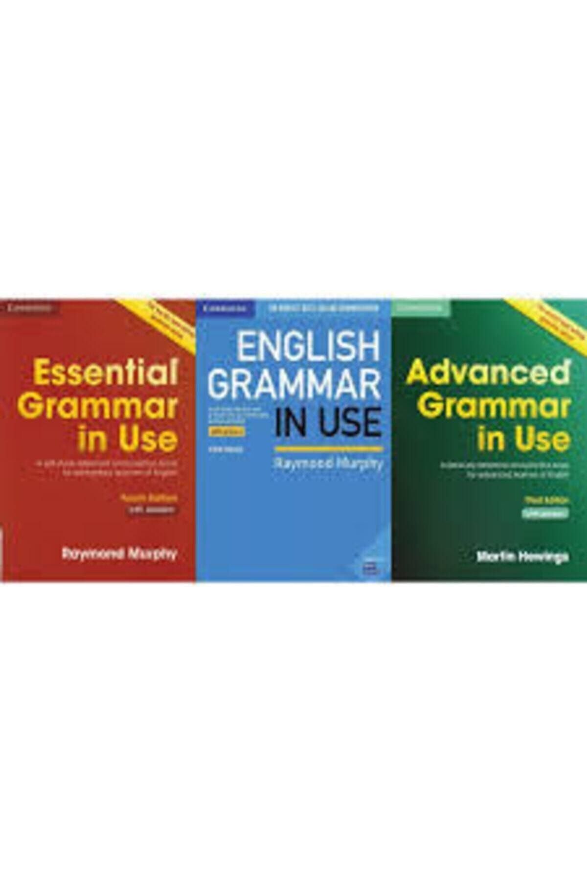 Cambridge University Essential Grammar In Use + English Grammar In Use + Advanced Grammar In Use + With Answers + Cd