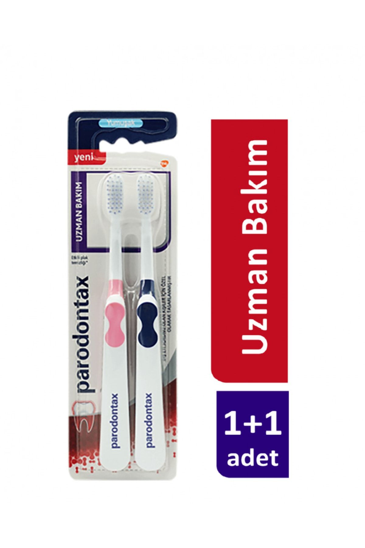 Parodontax Uzman Bakım Diş Fırçası 1+1 Avantajlı Paket