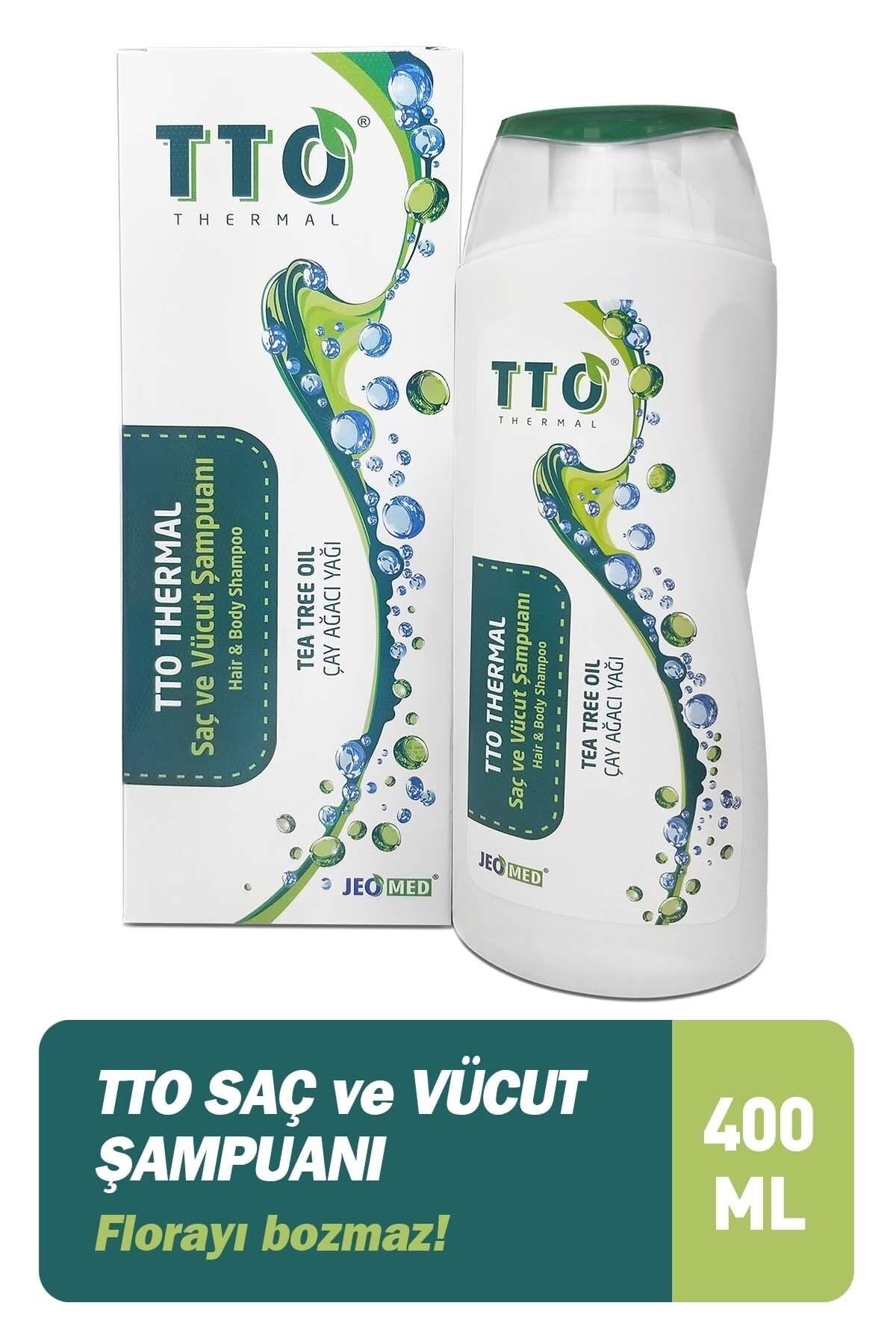 Tto Saç & Vücut Şampuanı 400 ml (ÇAY AĞACI YAĞI / TEA TREE OIL)