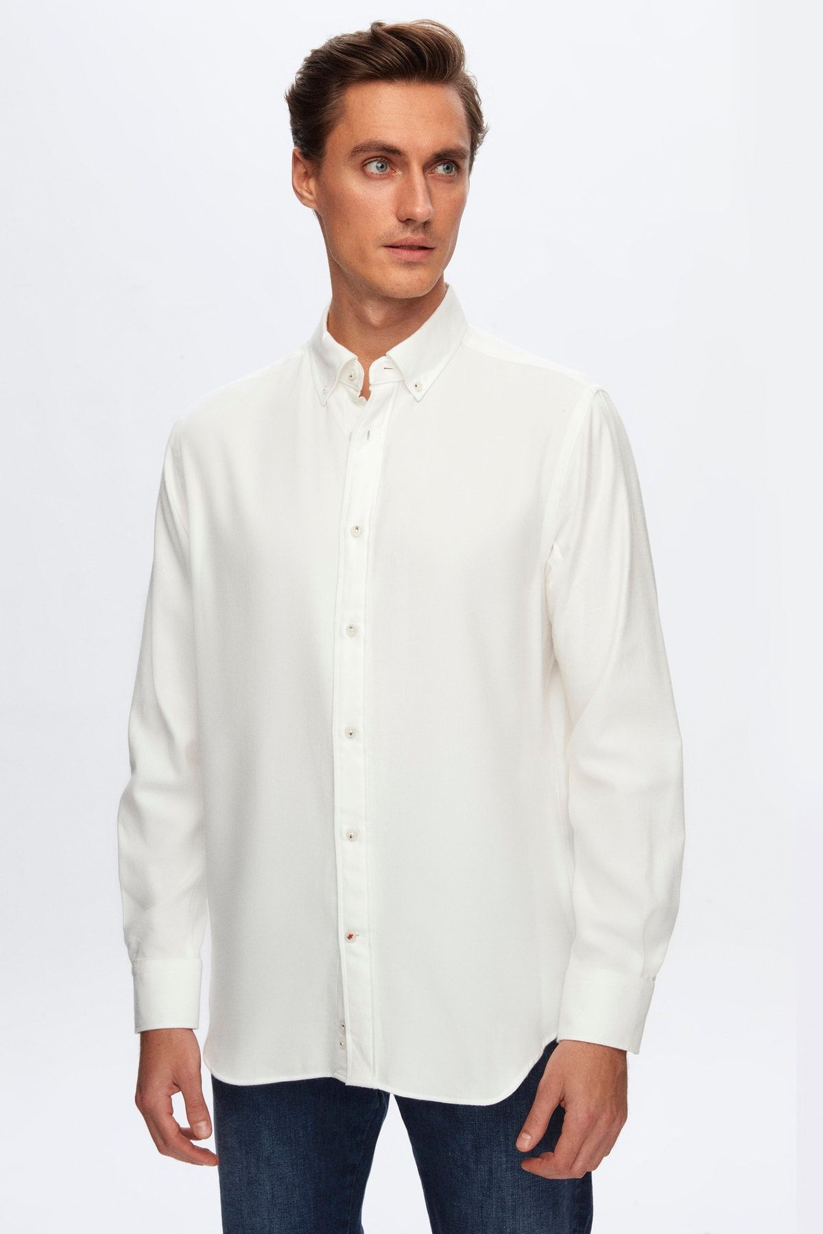 Damat Comfort Beyaz Gömlek