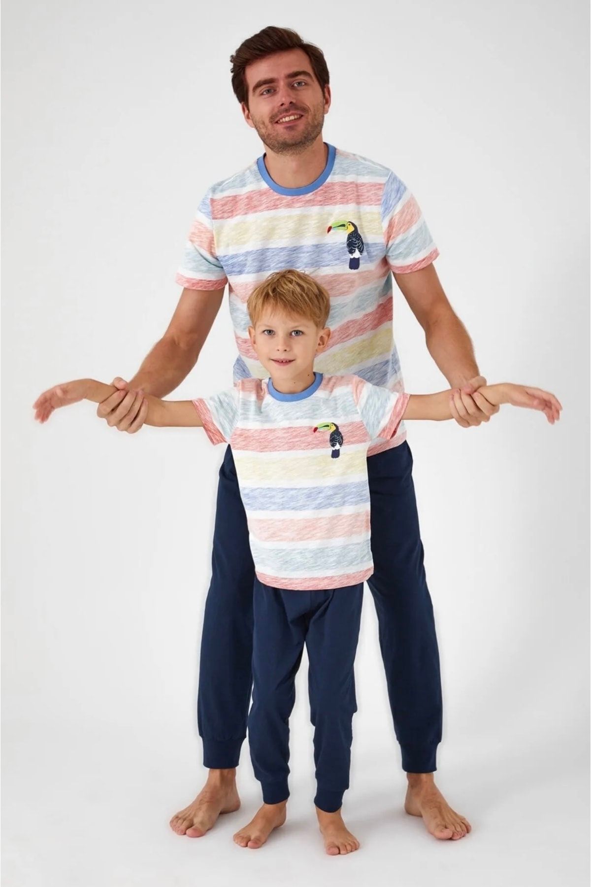 Rolypoly Aile Kombini Baba&oğul Anne&kız Kısa Kol Pijama Takımı (her Pijama Takımı Fiyatı Ayrıdır)