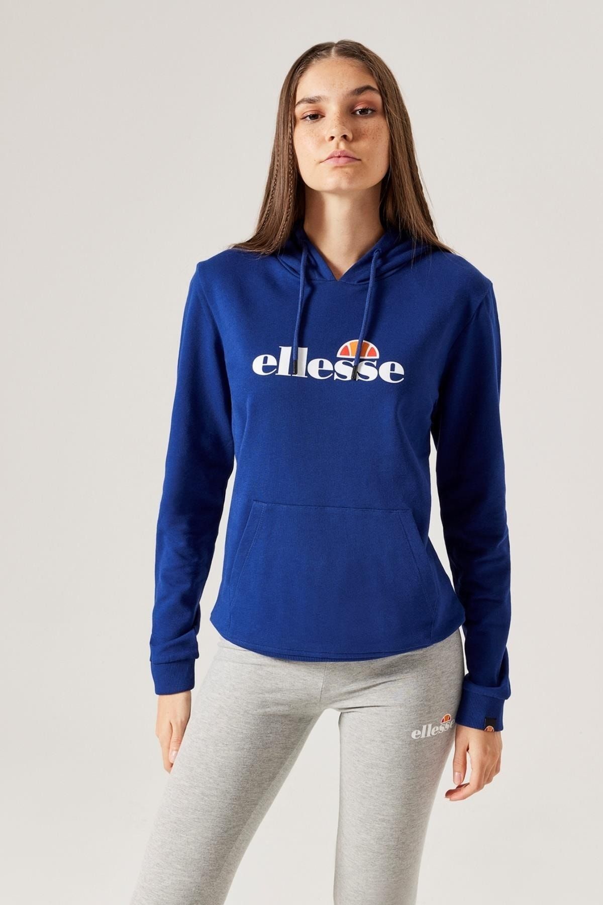 Ellesse Kadın Kapüşonlu Sweatshirt F021-nv