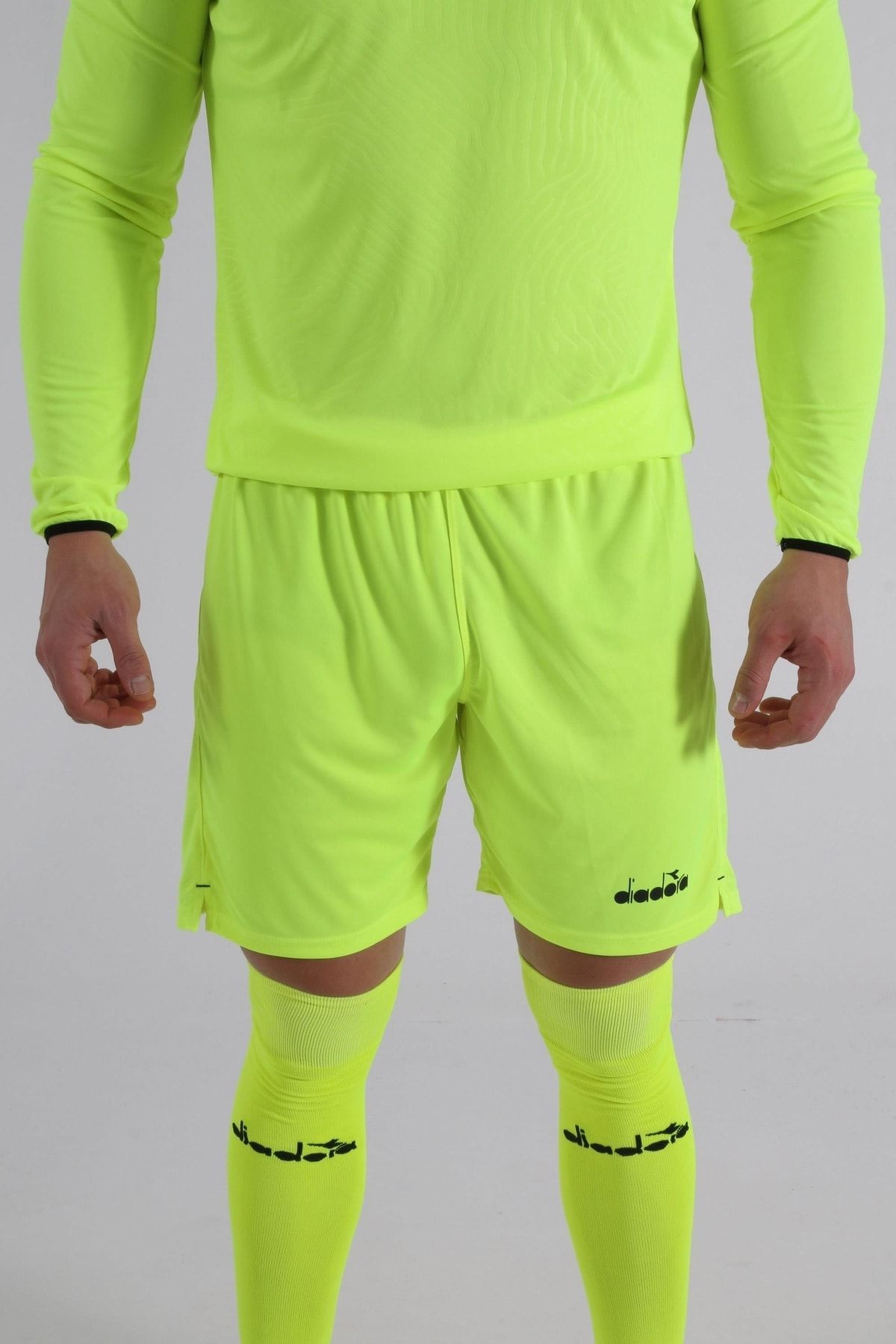 Diadora Elite Futbol Kaleci Forma Şortu Neon Sarı