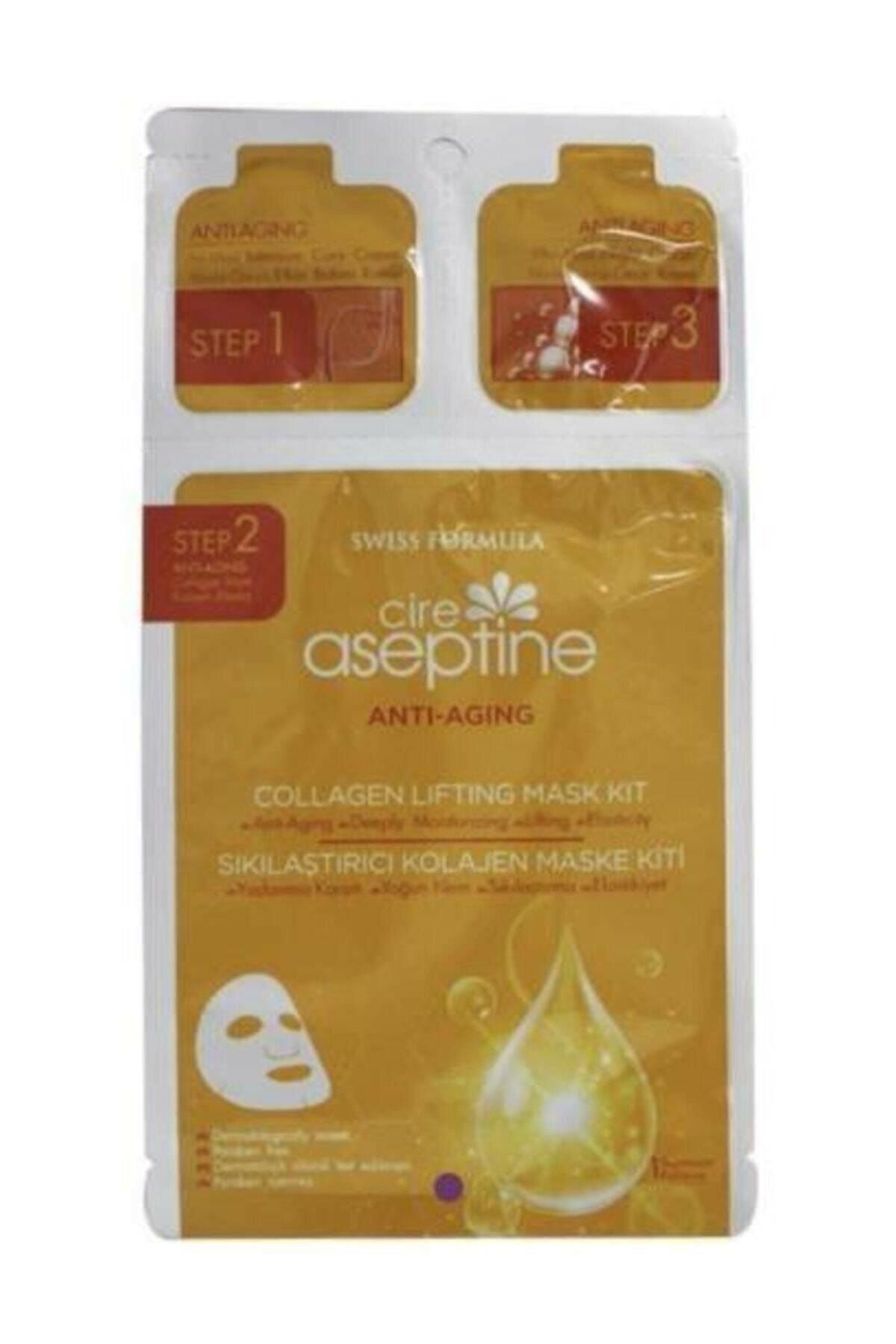 Cire Aseptine Anti Aging Sıkılaştırıcı Kolajen Yüz Maskesi