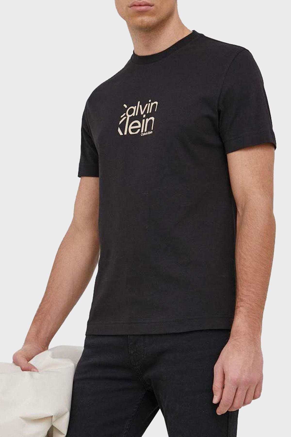 Calvin Klein Organik Pamuklu Regular Fit T Shirt K10k111122beh Erkek T Shirt K10k111122 Beh