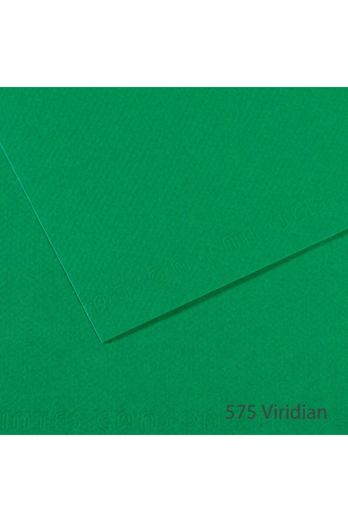 Canson Dokulu Fon Kartonu 50x65 Cm 160 Gr 575 Vert Billiard-yeşil (5 Adet)