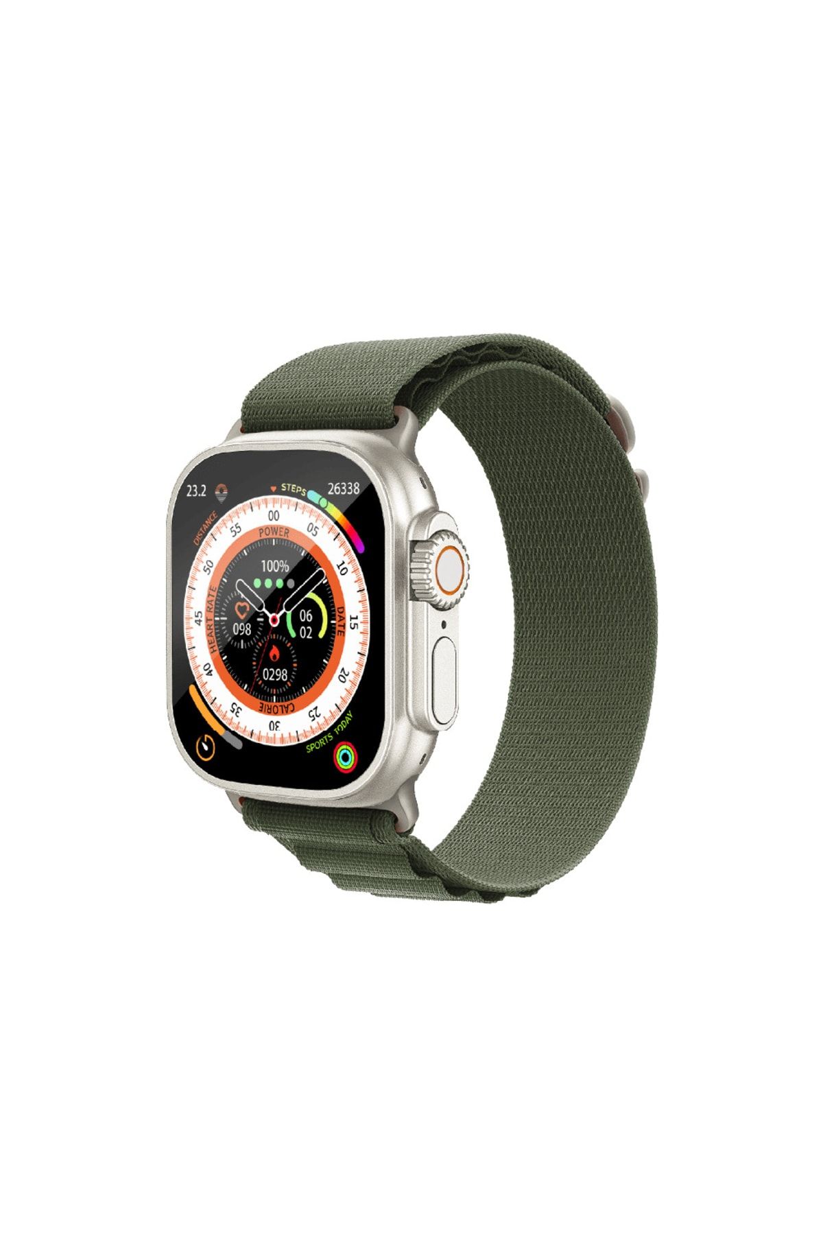 Link Watch S90 Premium Akıllı Saat Gps 49mm Alüminyum Kasa Hd Ekran Ios Ve Android Uyumlu