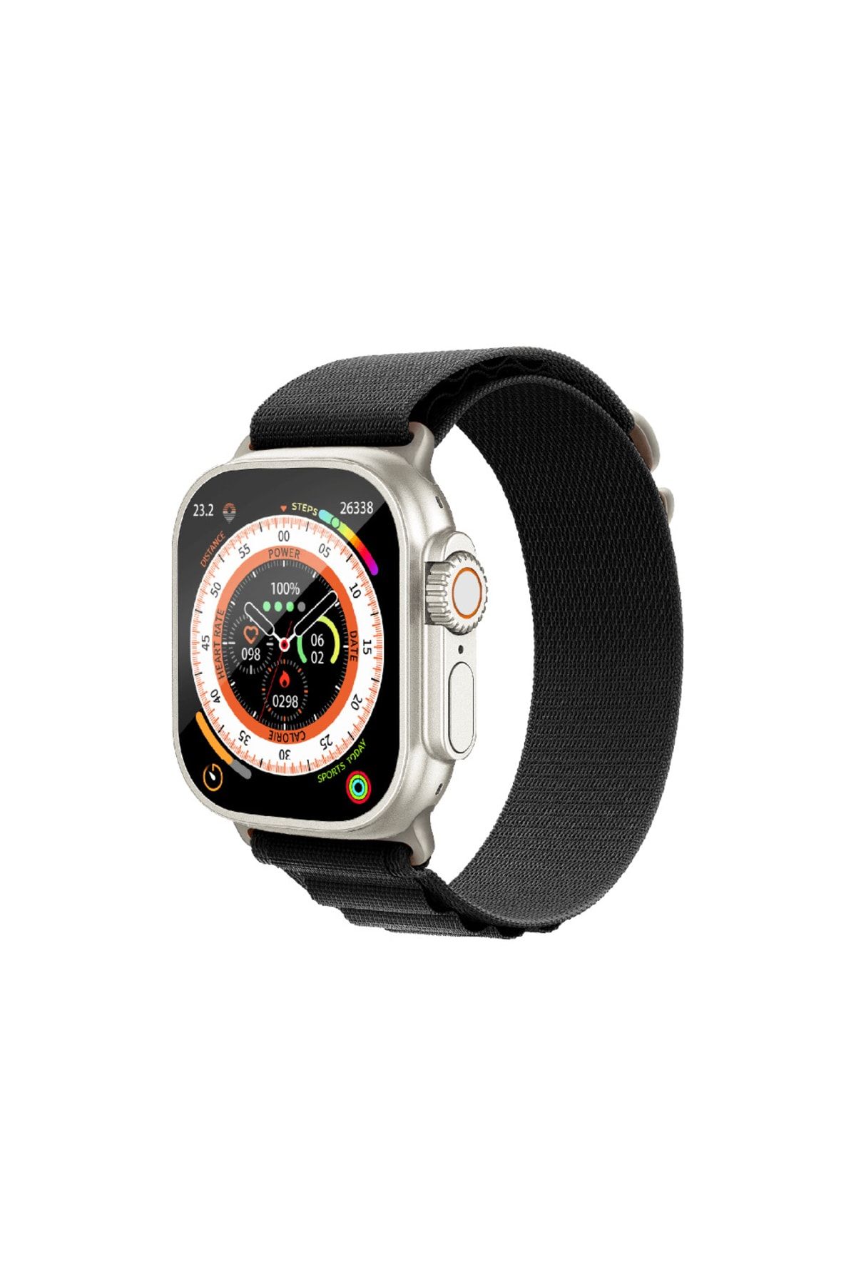 Link Watch S90 Premium Akıllı Saat Gps 49mm Alüminyum Kasa Hd Ekran Ios Ve Android Uyumlu