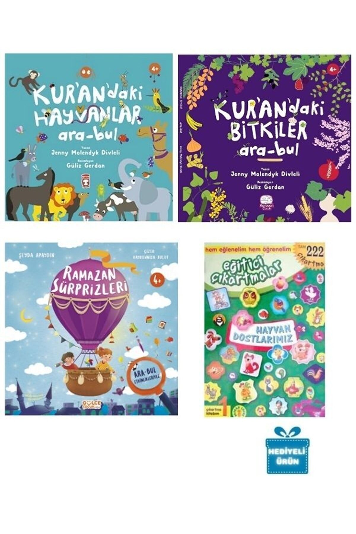 Gülce Kitap Hediyeli Kurandaki Hayvanlar Kurandaki Bitkiler Ramazan