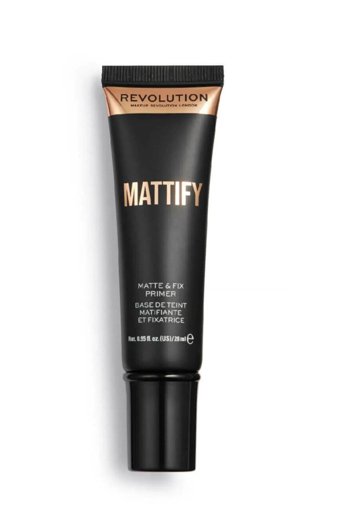 Revolution Matte & Fix Primer Matlaştırıcı E Vitaminli Şeffaf Jel Makyaj Bazı 28ml