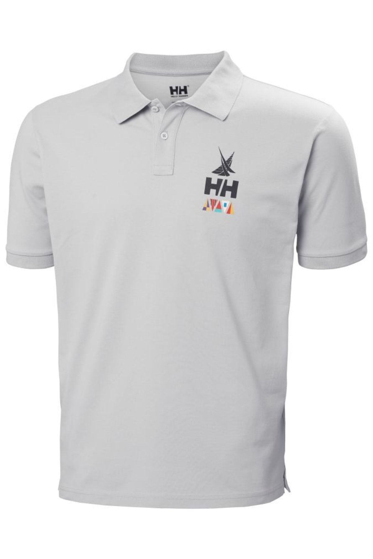 Helly Hansen Koster Polo Grey Fog Broullard Grıs Erkek Polo Yaka Tişört Hha.34299hha.853