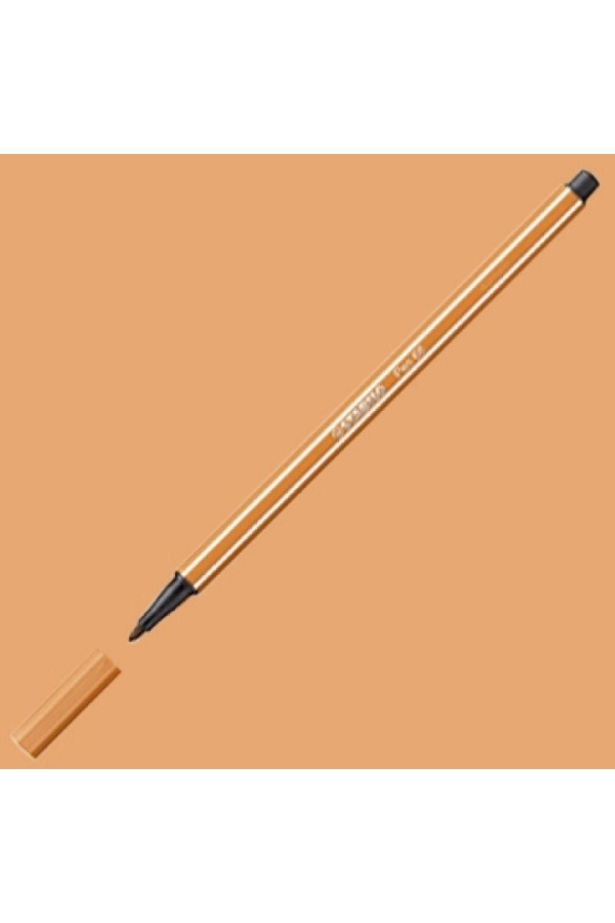 Stabilo Pen 68 Keçe Uçlu Boya Kalemi Koyu Kahverengi