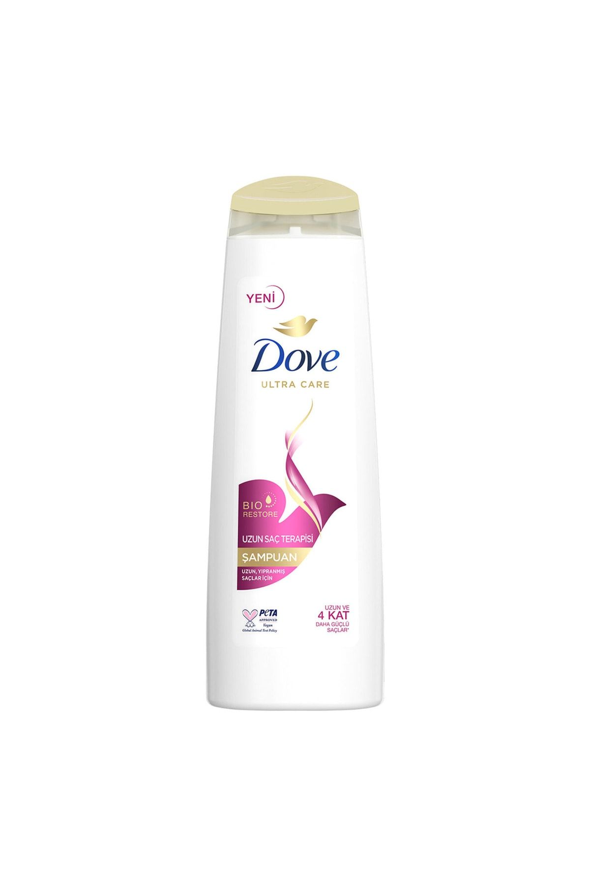 Dove Ultra Care Saç Bakım Şampuanı Uzun Saç Terapisi Uzun Yıpranmış Saçlar İçin 400 Ml