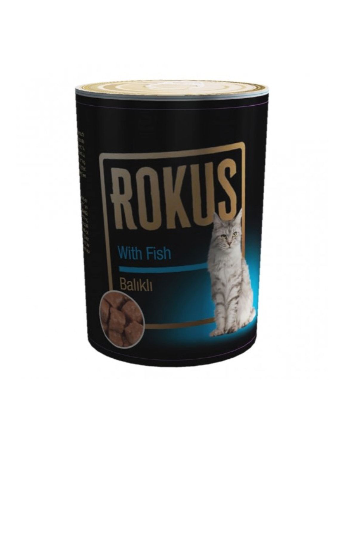 Rokus Balıklı Yetişkin Kedi Konserve 410 Gr X 24 Adet