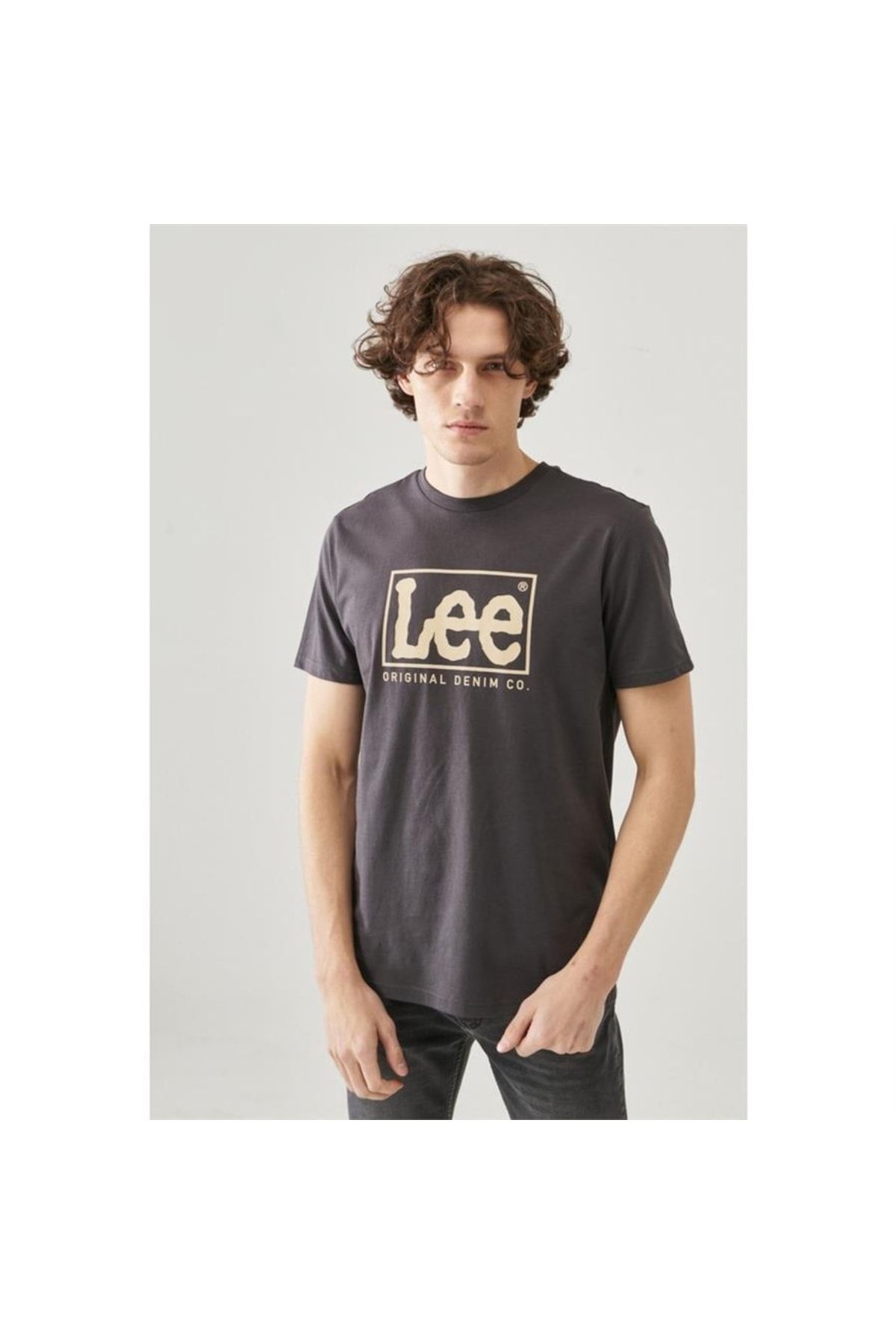 Lee L68tyson Washed Siyah Erkek T-shirt