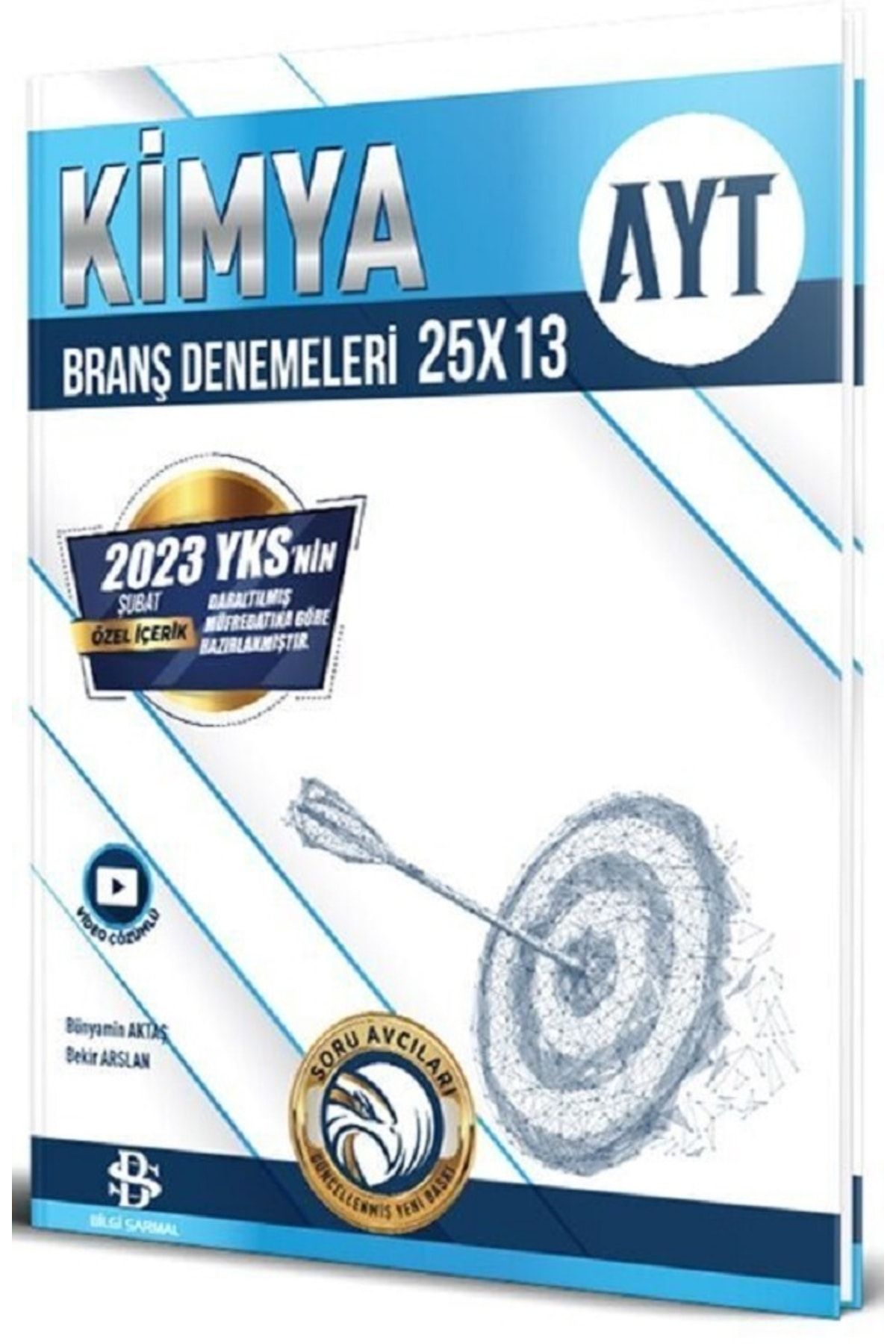 Bilgi Sarmal Yayınları Bilgi Sarmal Ayt Kimya 25 X 13 Branş Denemeleri Özel Baskı