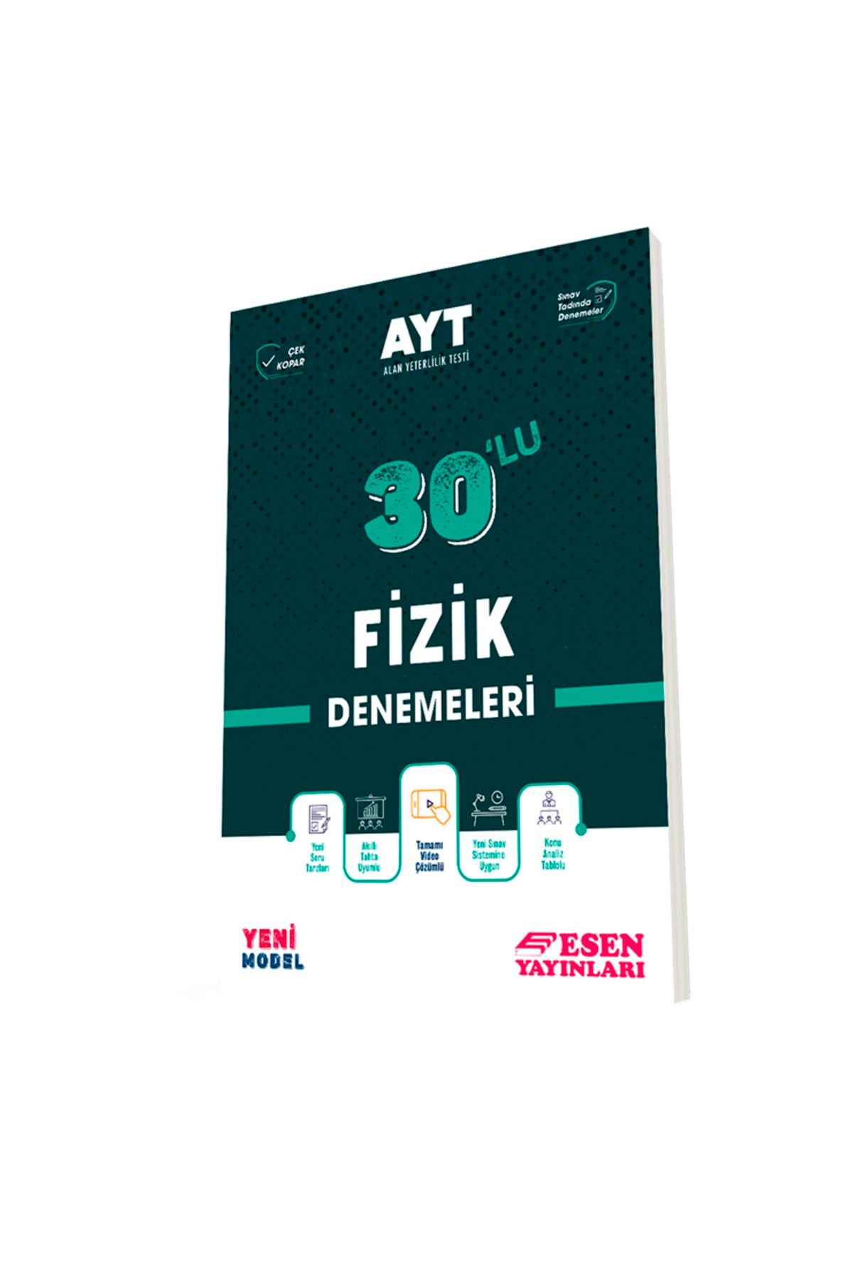 Esen Yayınları Ayt 30'lu Fizik Denemeleri 2022-2023