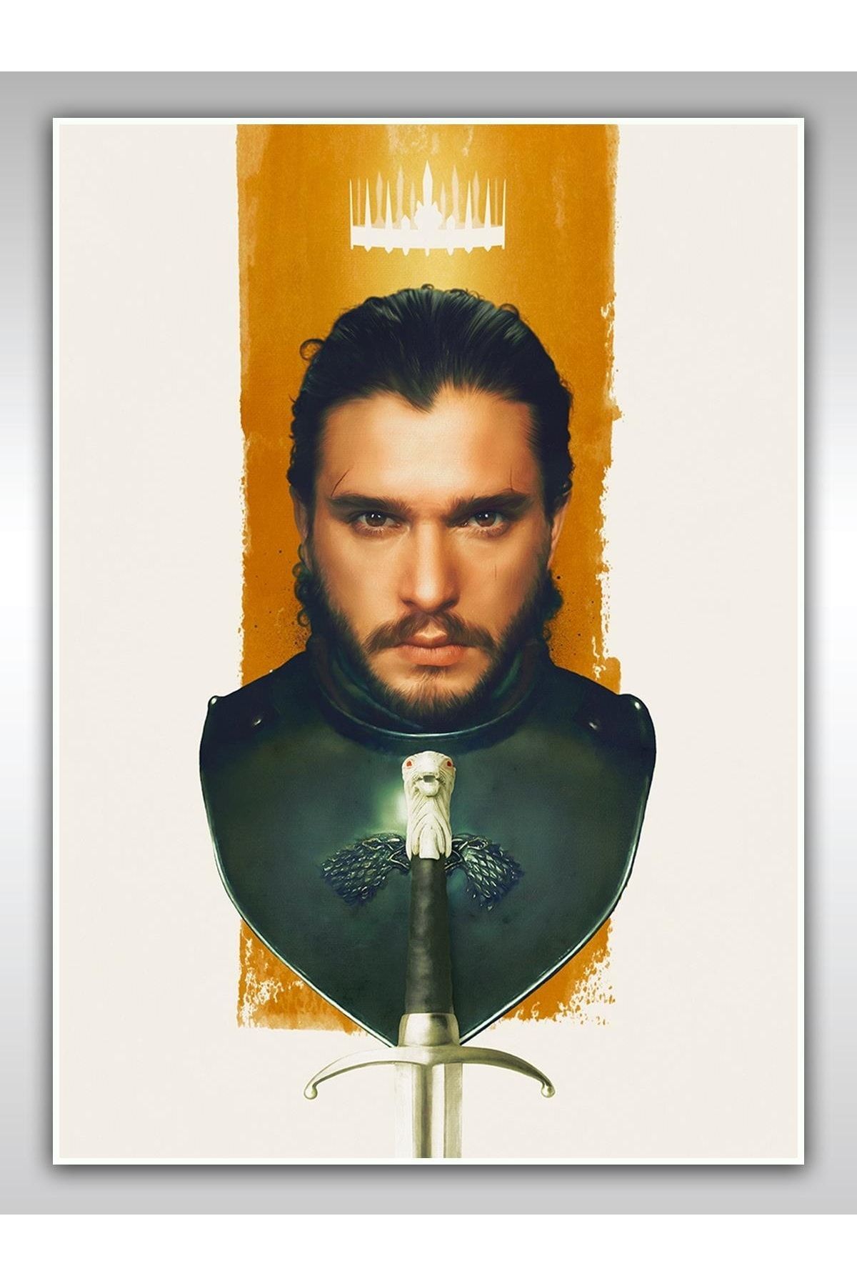 Saturn Game Of Thrones Poster 40x60cm Afiş - Kalın Poster Kağıdı Dijital Baskı