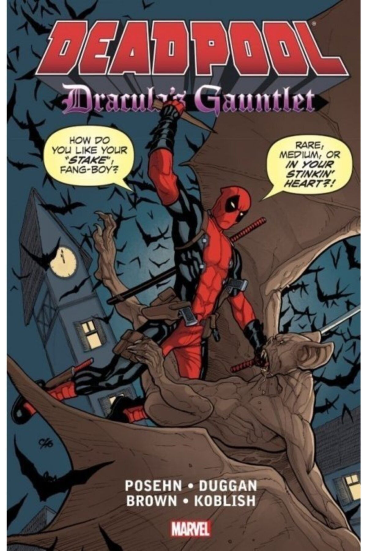 Marvel Comics Deadpool: Draculas Gauntlet Ingilizce Çizgi Roman