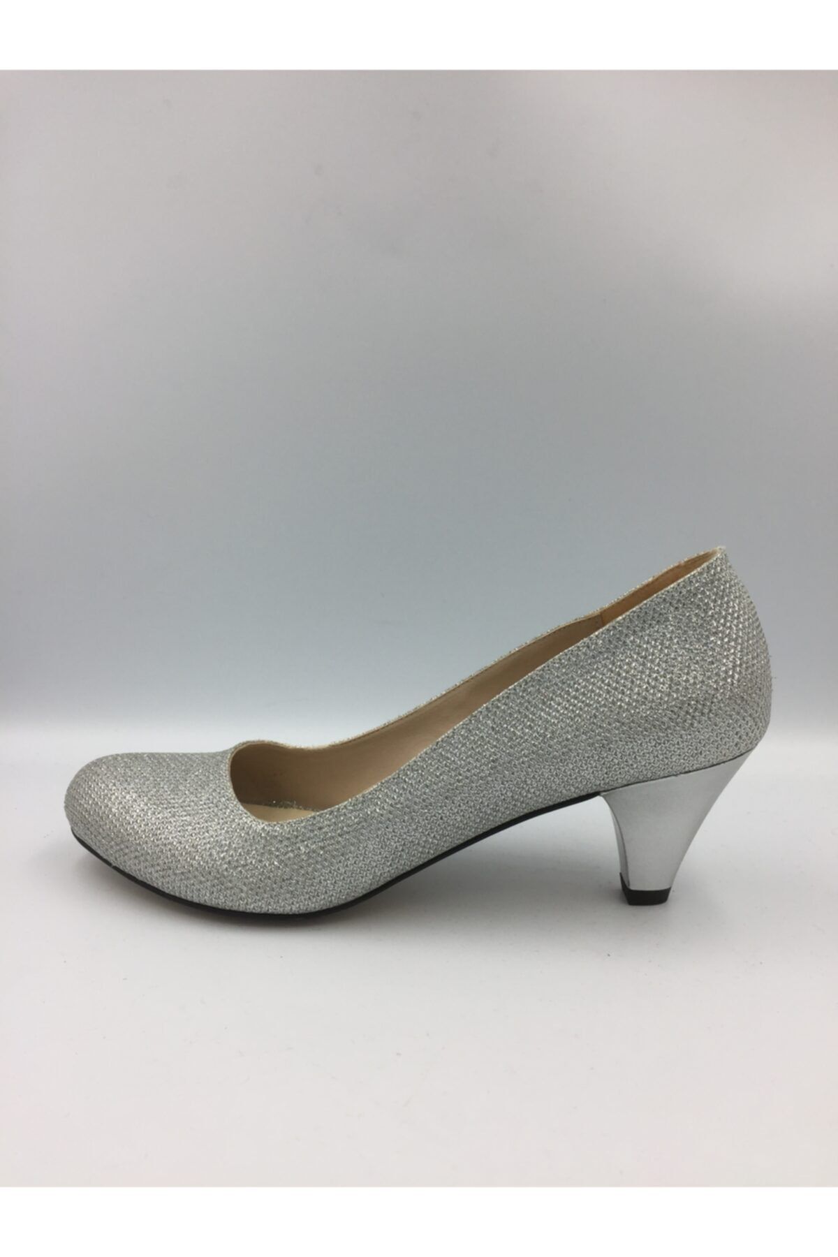 Isabel Kadın Gümüş Topuklu Ayakkabı