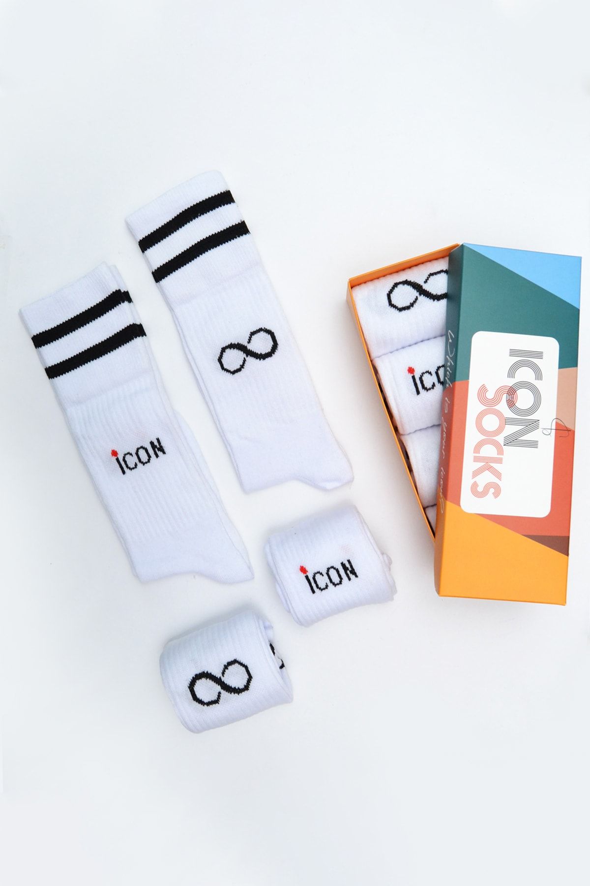 iconsocks Kadın Icon&forever Tenis Özel Kutulu Tasarım Çoraplar