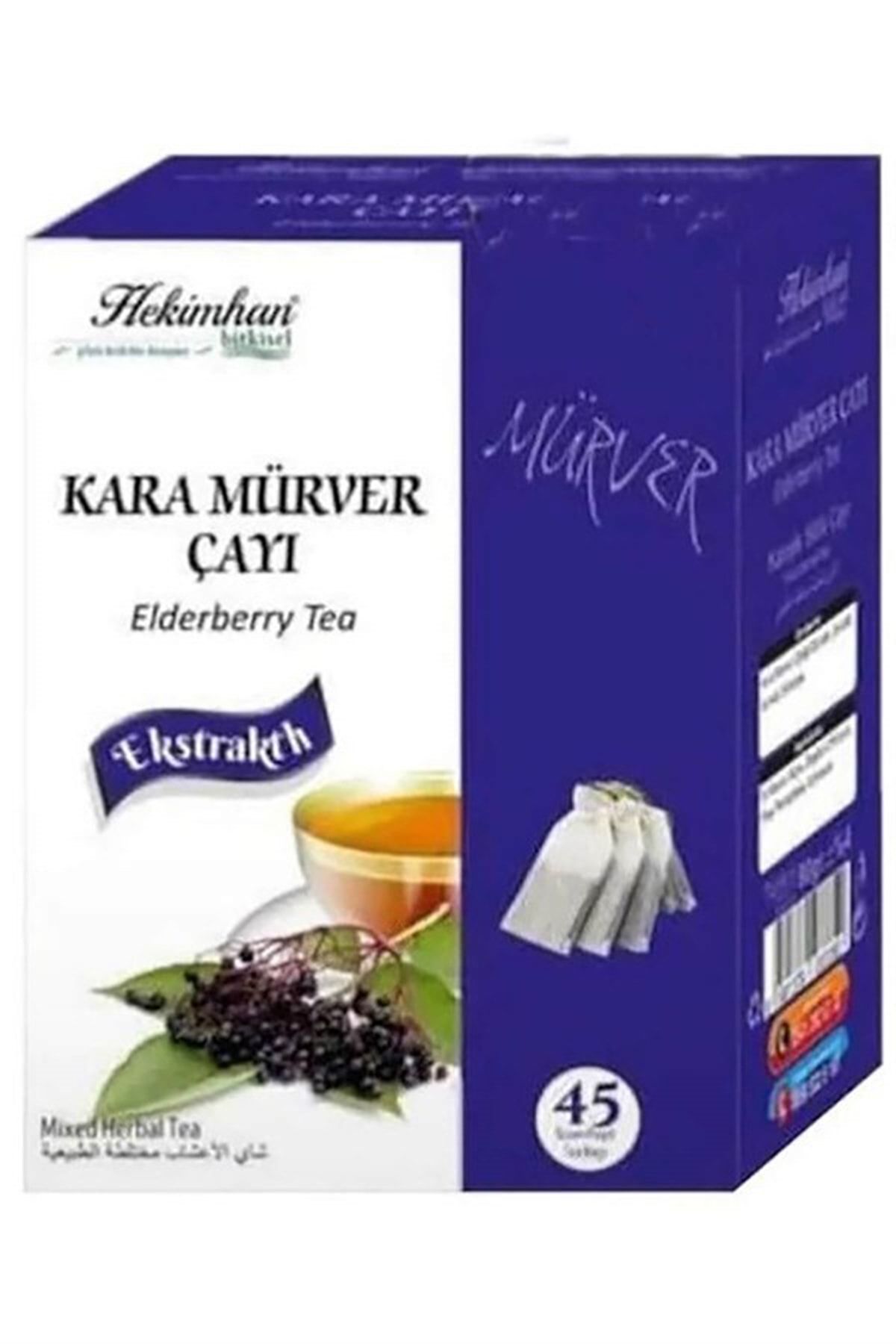 Hekimhan Kara Mürver Çayı (45 Süzen Poşet)
