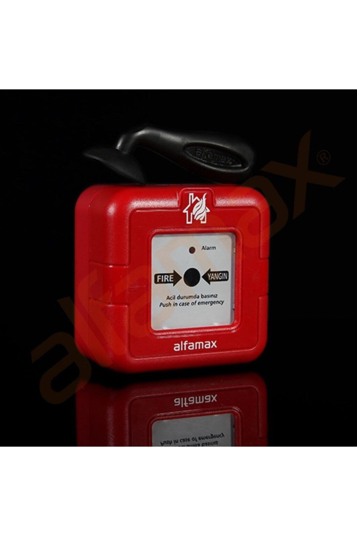 Alfamax Adresli Yangın Alarm Butonu