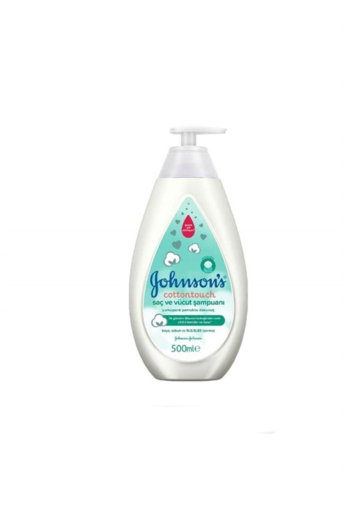 Johnson's Baby Cotton Touch Yenidoğan Saç & Vücut Şampuanı 500 ml
