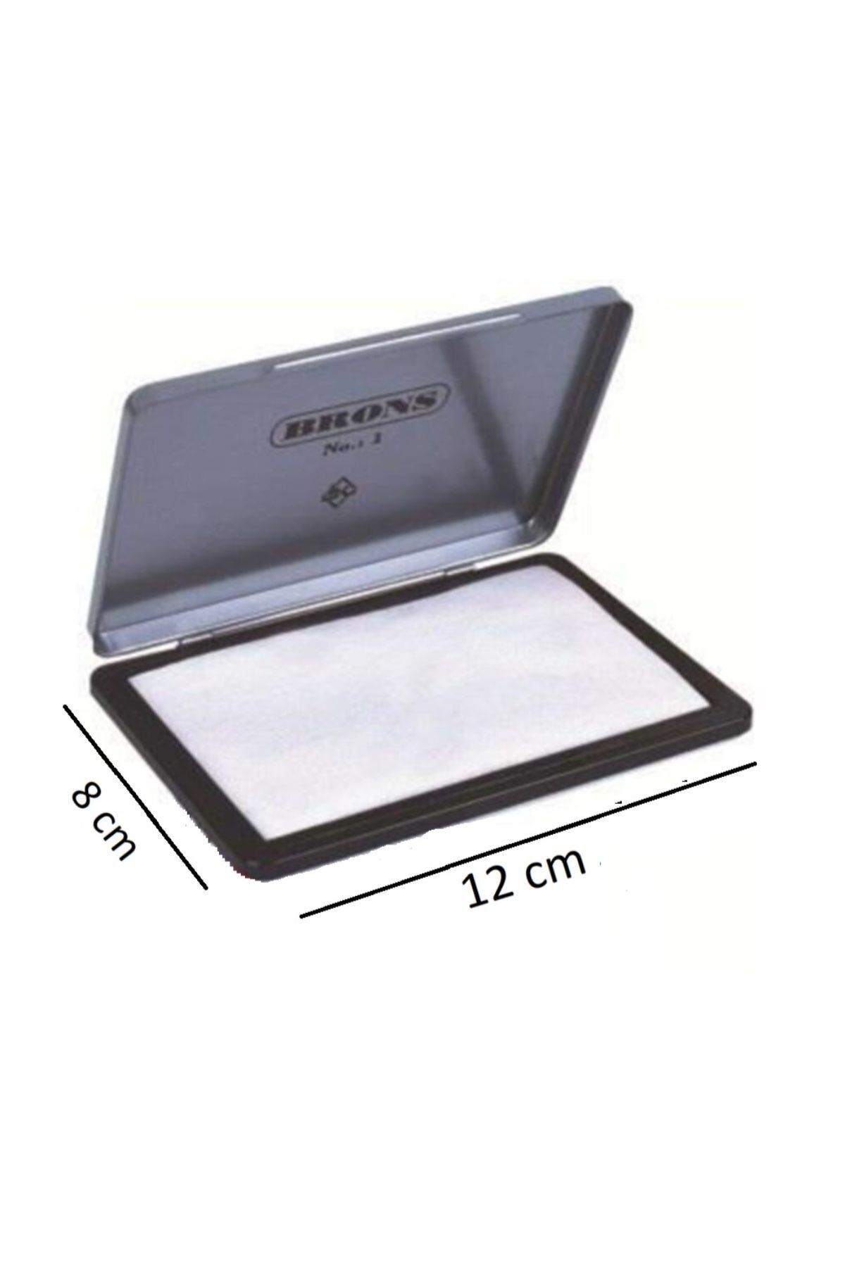 Brons Metal Stampa Orta Boy 12x8 1 Adet