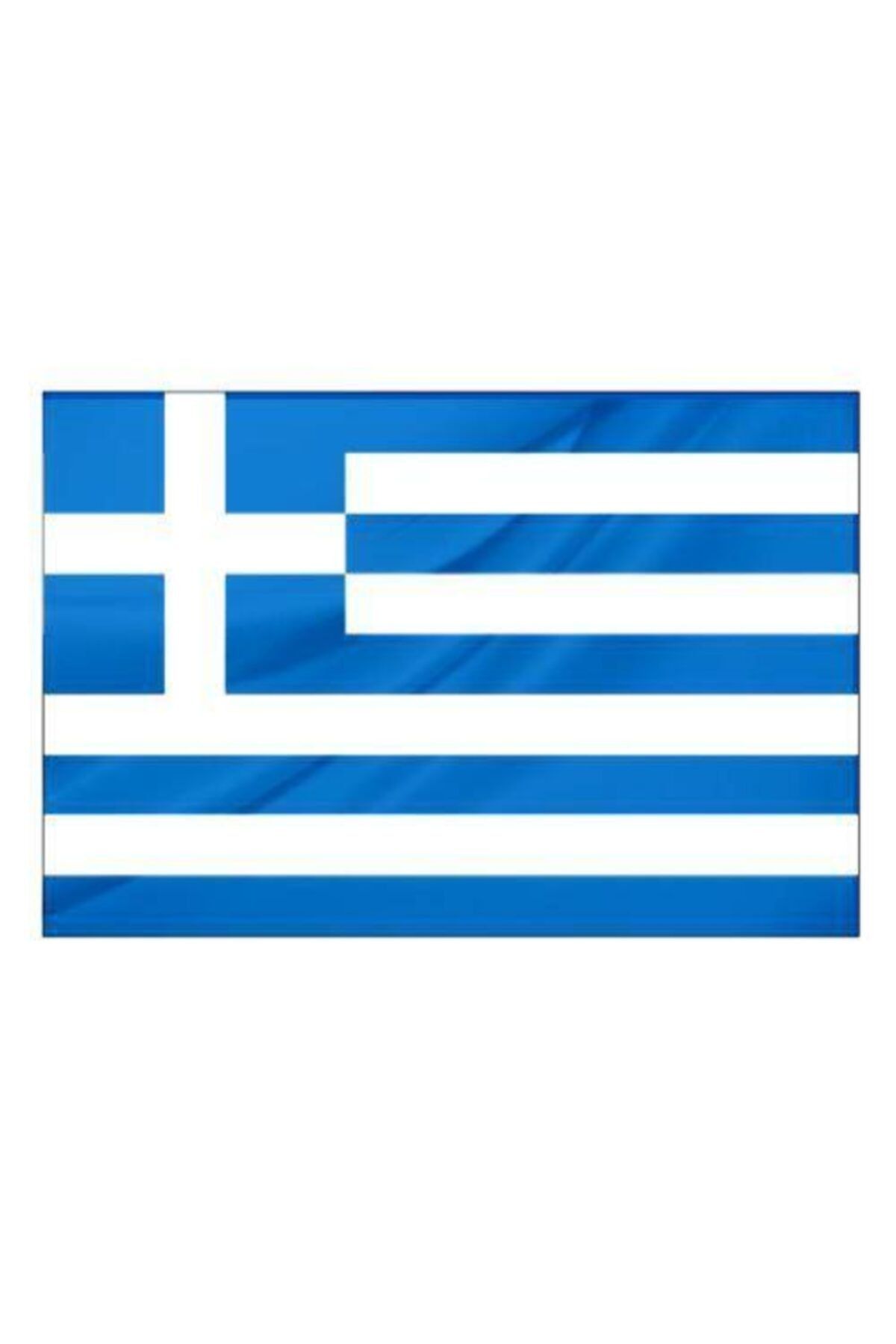 Rekbay Yunanistan Ülke Bayrağı 1.sınıf Parlak Kumaş 100x150 cm