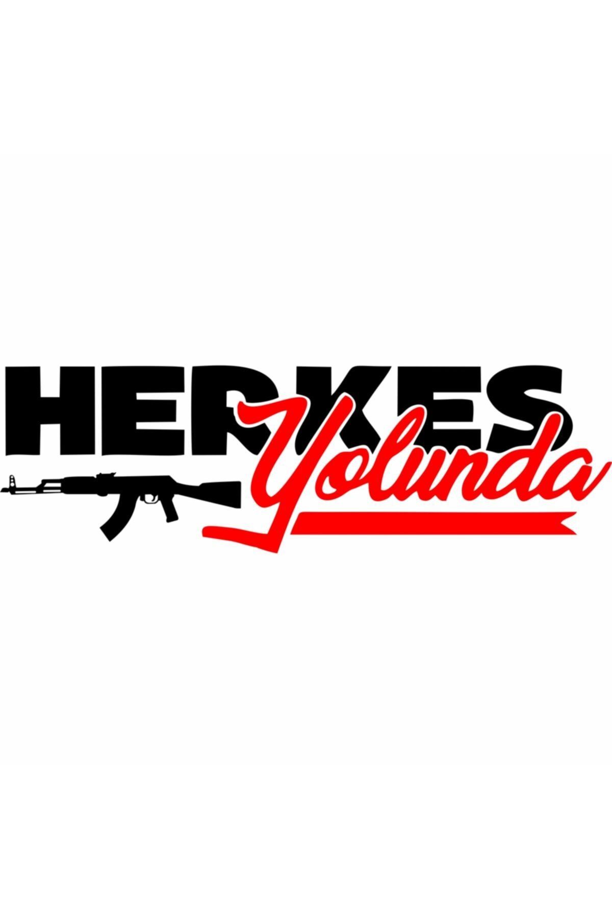 Herkes Yolunda Sticker Etiket 00743 ( 20x6 Cm )_0