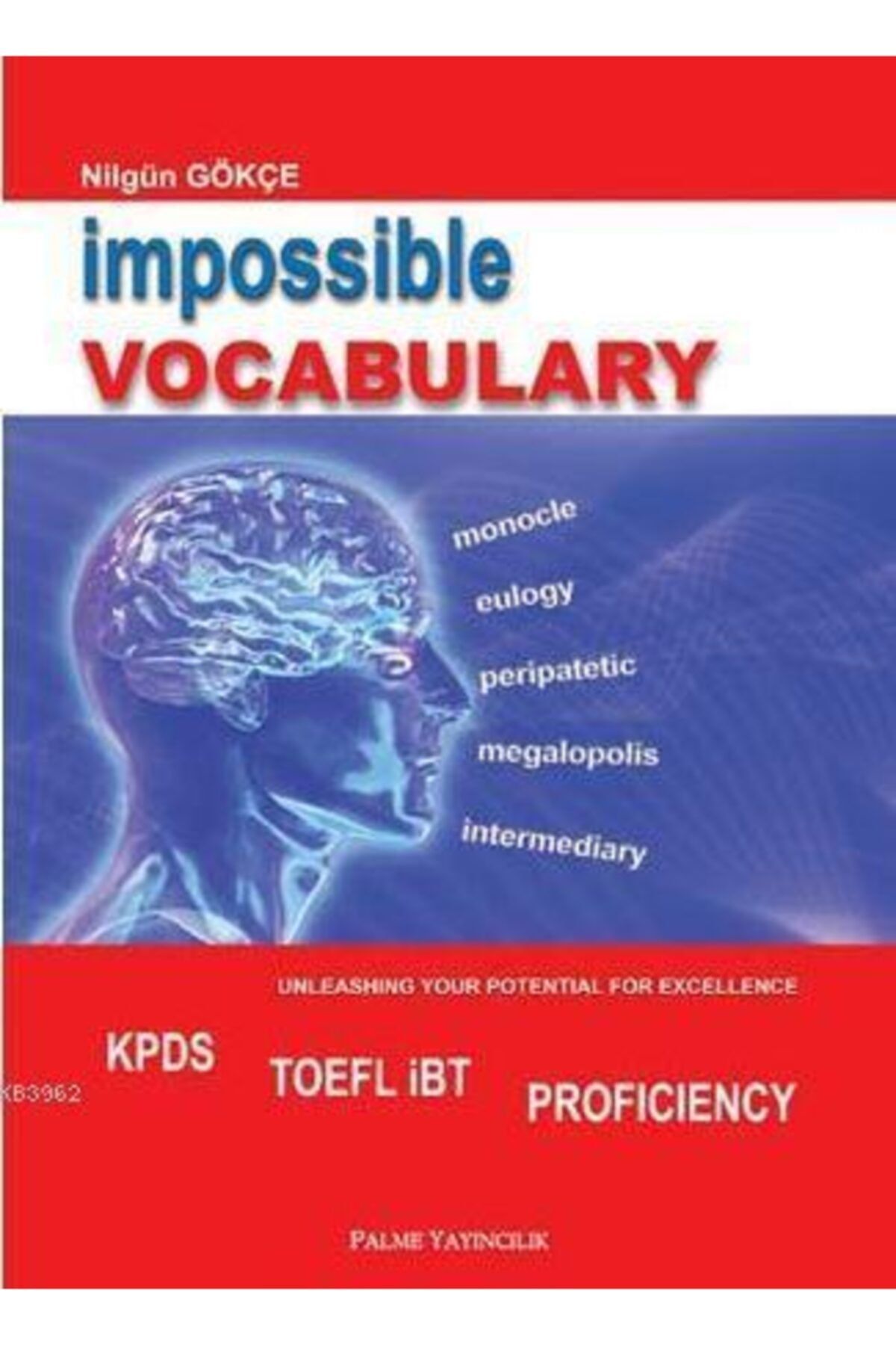Palme Yayınevi Impossible Vocabulary Kpds Toefl Ibt Profıcıency