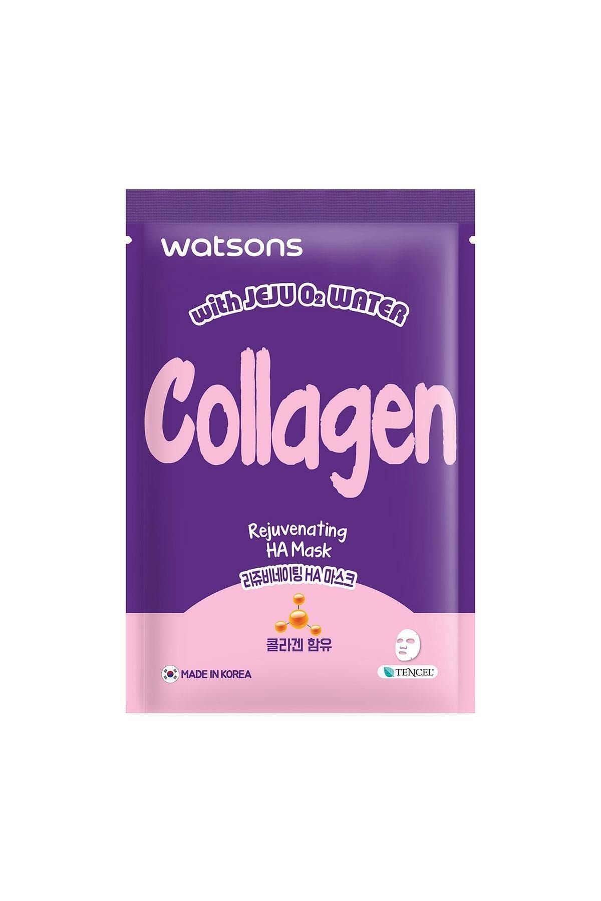 Collagen by Watsons Collagen Ha Kağıt Maske Yenileyici 1 Adet
