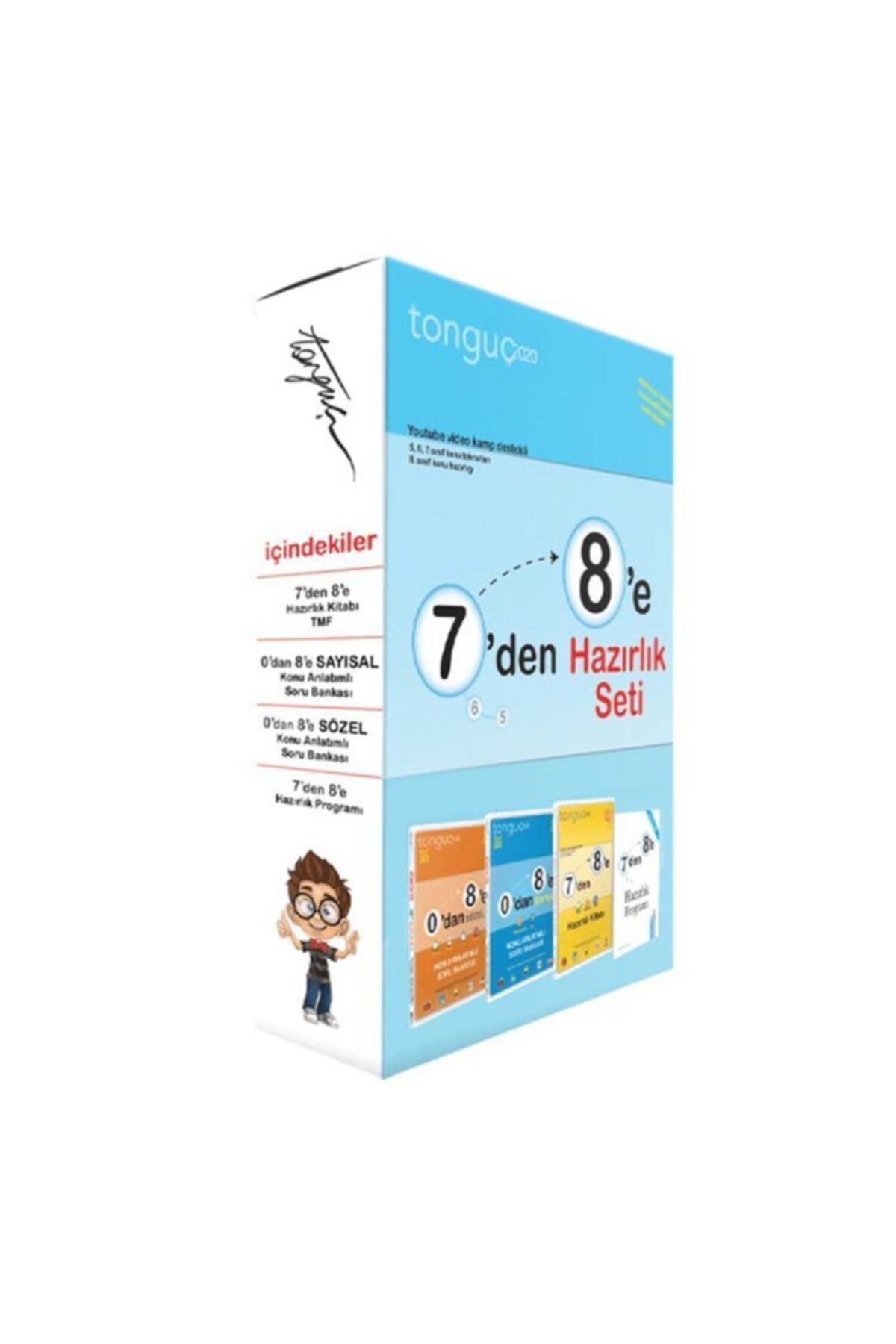 Tonguç Yayınları Tonguç 7'den 8'e Hazırlık Seti