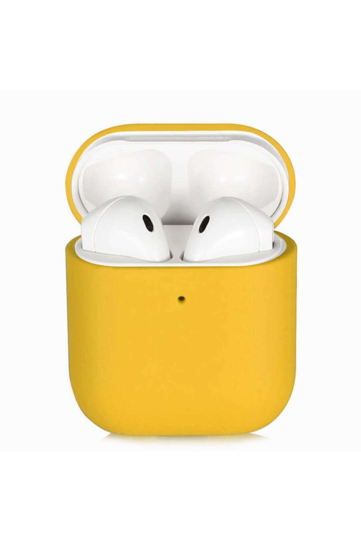 Nezih Case Sarı Apple  Kılıf Silk Silikon Soft