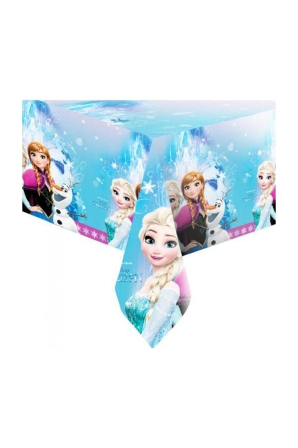 Happyland Elsa Frozen Karlar Ülkesi Parti Temalı 120cm X 180cm Masa Örtüsü